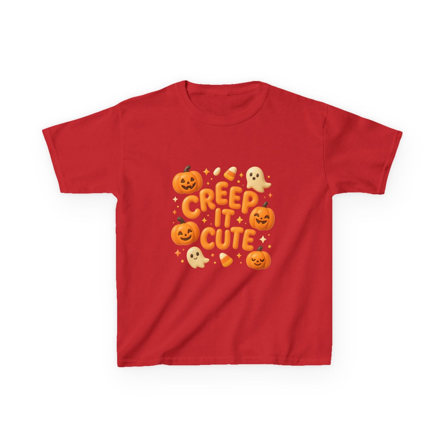 Kids Halloween Tee, Creep it Cute Kids T-Shirt, Spooky Fun Apparel, Halloween Costume Tee, Cute Trick or Treat Shirt, Clothing