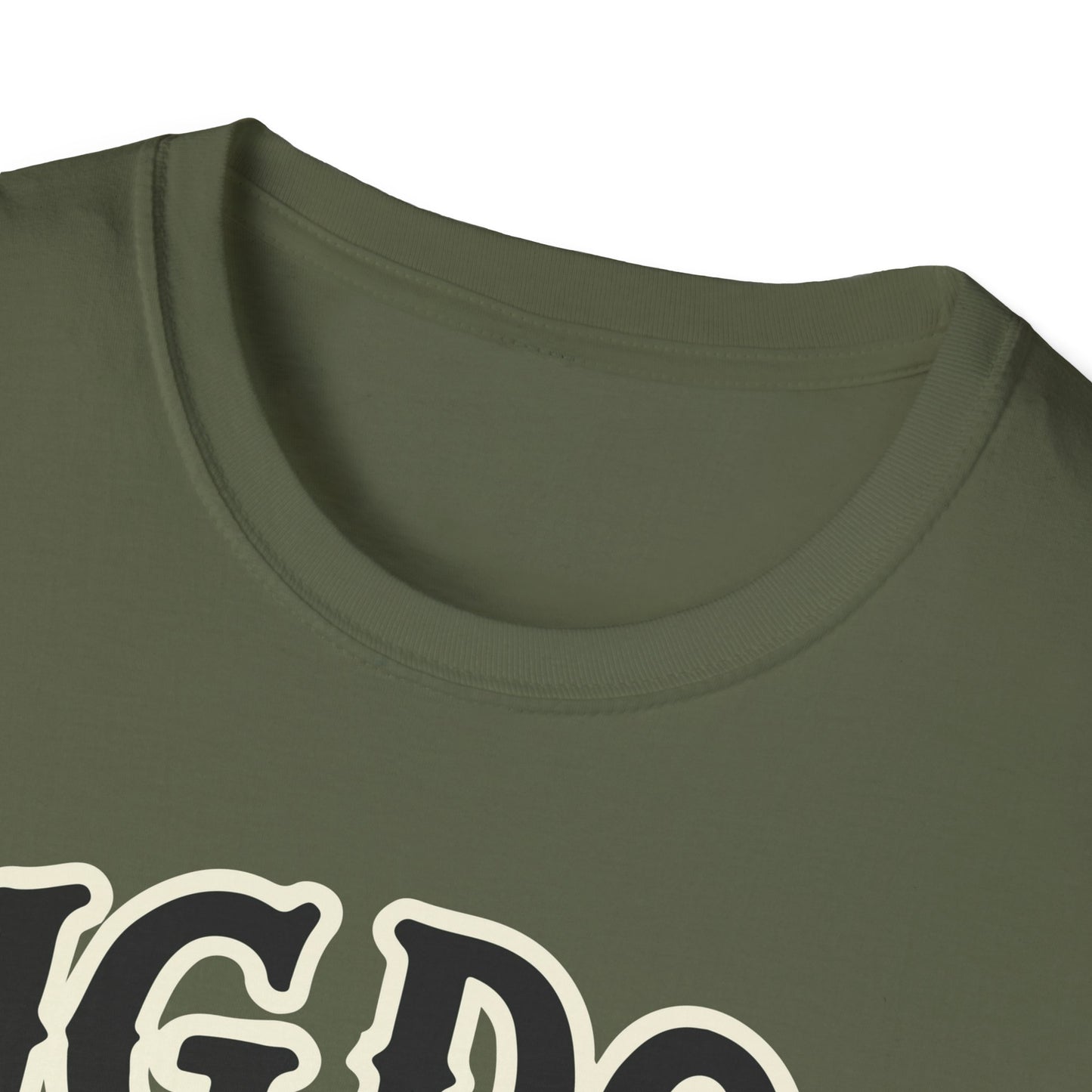 Unisex Softstyle T-Shirt,big dog bigger heart,