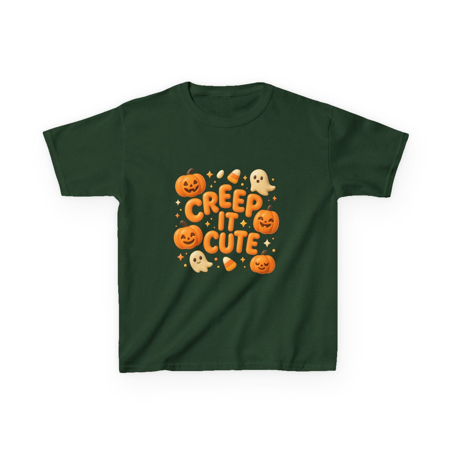 Kids Halloween Tee, Creep it Cute Kids T-Shirt, Spooky Fun Apparel, Halloween Costume Tee, Cute Trick or Treat Shirt, Clothing