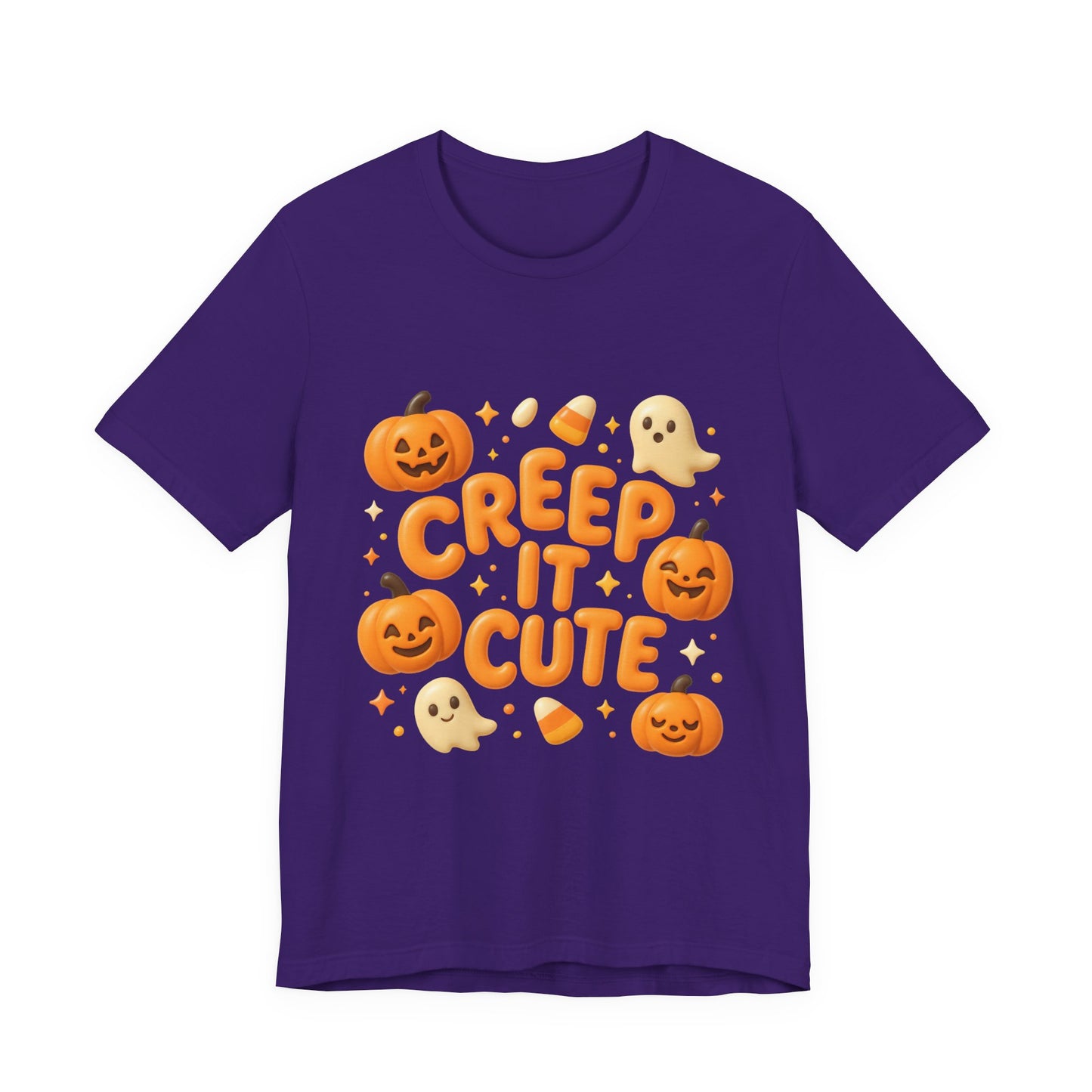 Halloween Graphic Tee, Cute Spooky Shirt, Unisex Pumpkin T-Shirt, Fall Fashion, Ghosts and Pumpkins Tee, Clothing