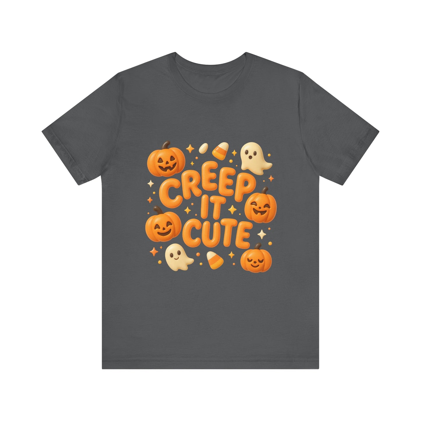 Halloween Graphic Tee, Cute Spooky Shirt, Unisex Pumpkin T-Shirt, Fall Fashion, Ghosts and Pumpkins Tee, Clothing