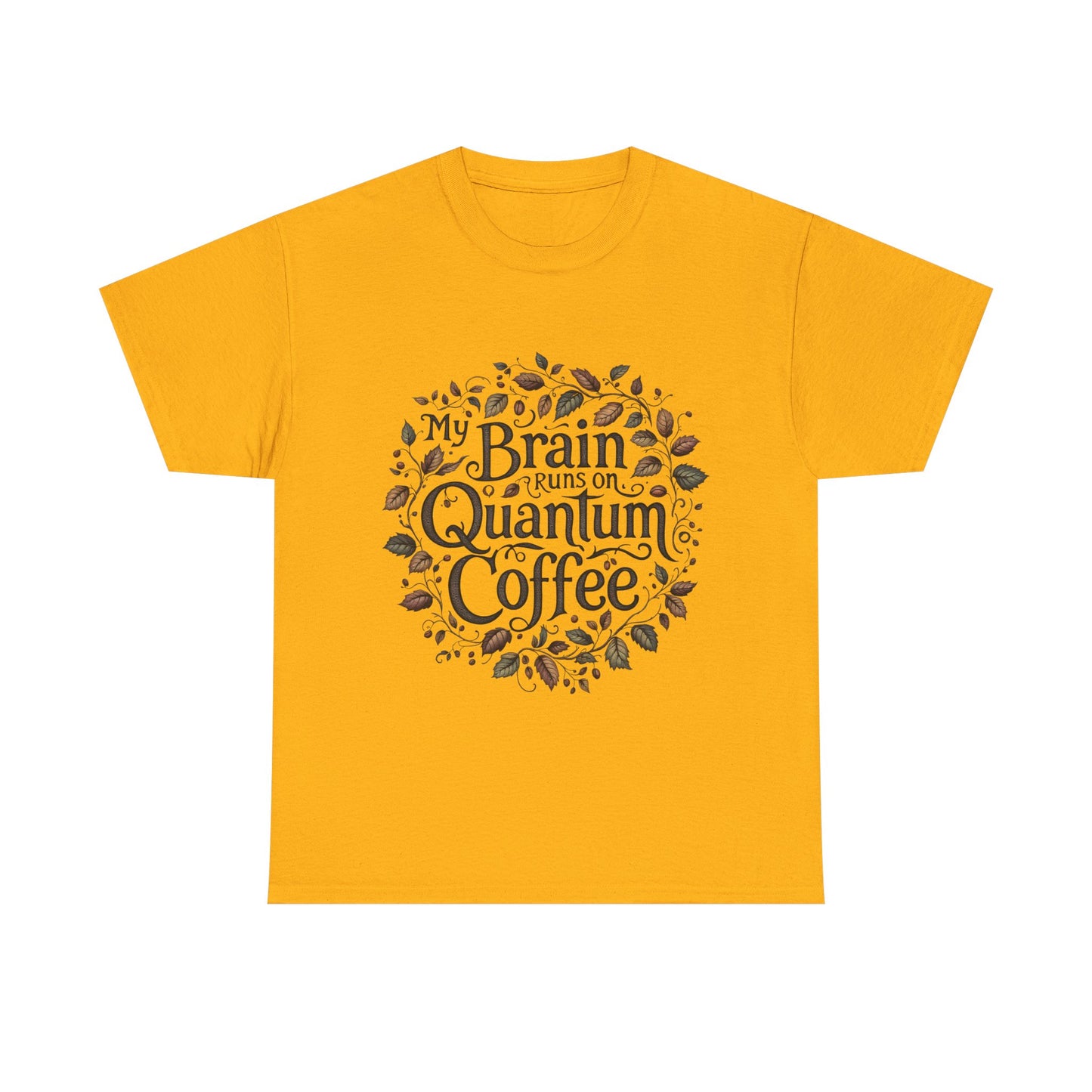 Quantum Coffee Unisex Tee, Fun Coffee Lover Shirt, Gift for Coffee Enthusiasts, Casual Everyday Wear, Unique Graphic T-Shirt, Clothing