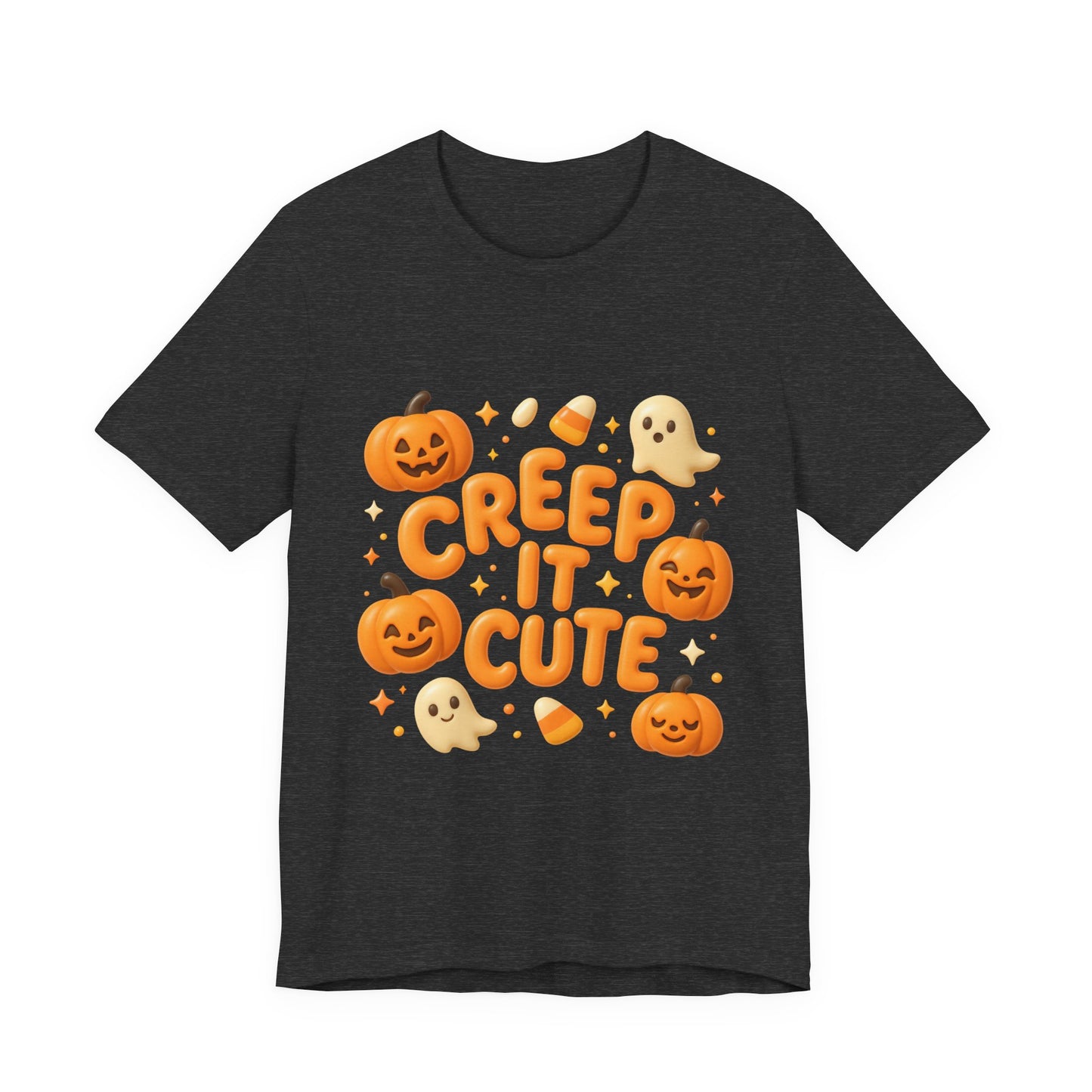 Halloween Graphic Tee, Cute Spooky Shirt, Unisex Pumpkin T-Shirt, Fall Fashion, Ghosts and Pumpkins Tee, Clothing