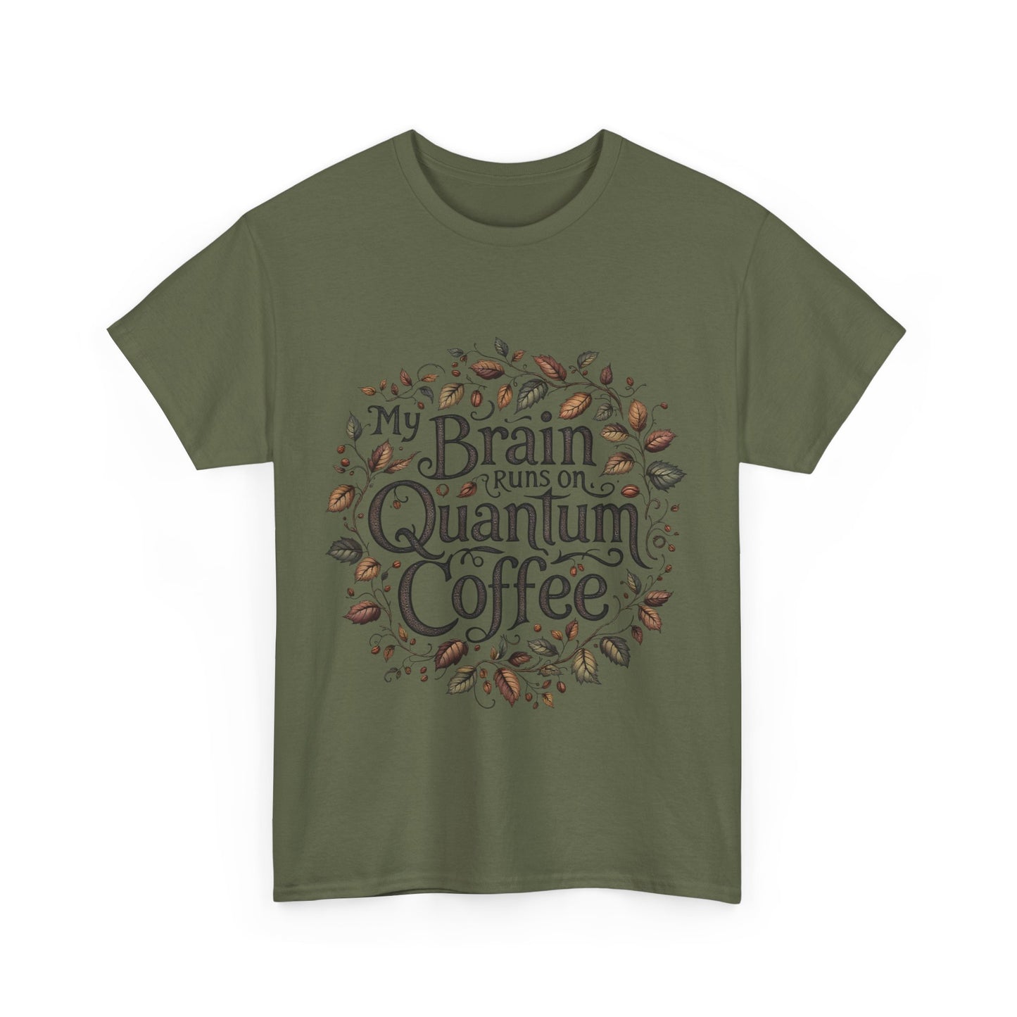 Quantum Coffee Unisex Tee, Fun Coffee Lover Shirt, Gift for Coffee Enthusiasts, Casual Everyday Wear, Unique Graphic T-Shirt, Clothing