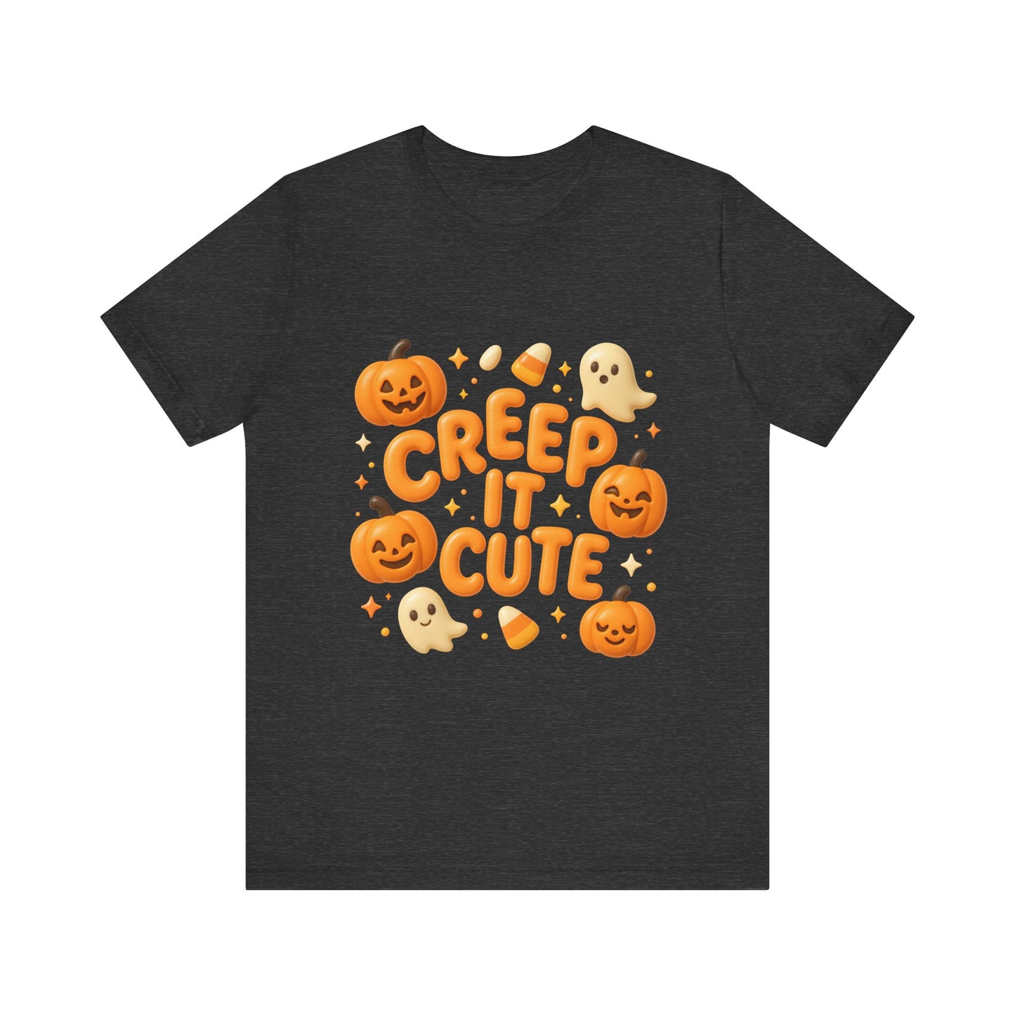 Halloween Graphic Tee, Cute Spooky Shirt, Unisex Pumpkin T-Shirt, Fall Fashion, Ghosts and Pumpkins Tee, Clothing