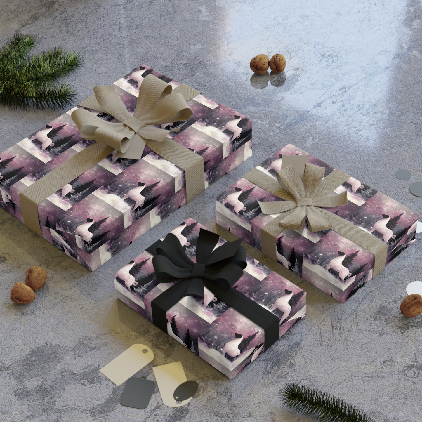 Gift Wrapping Paper Rolls, 1pc