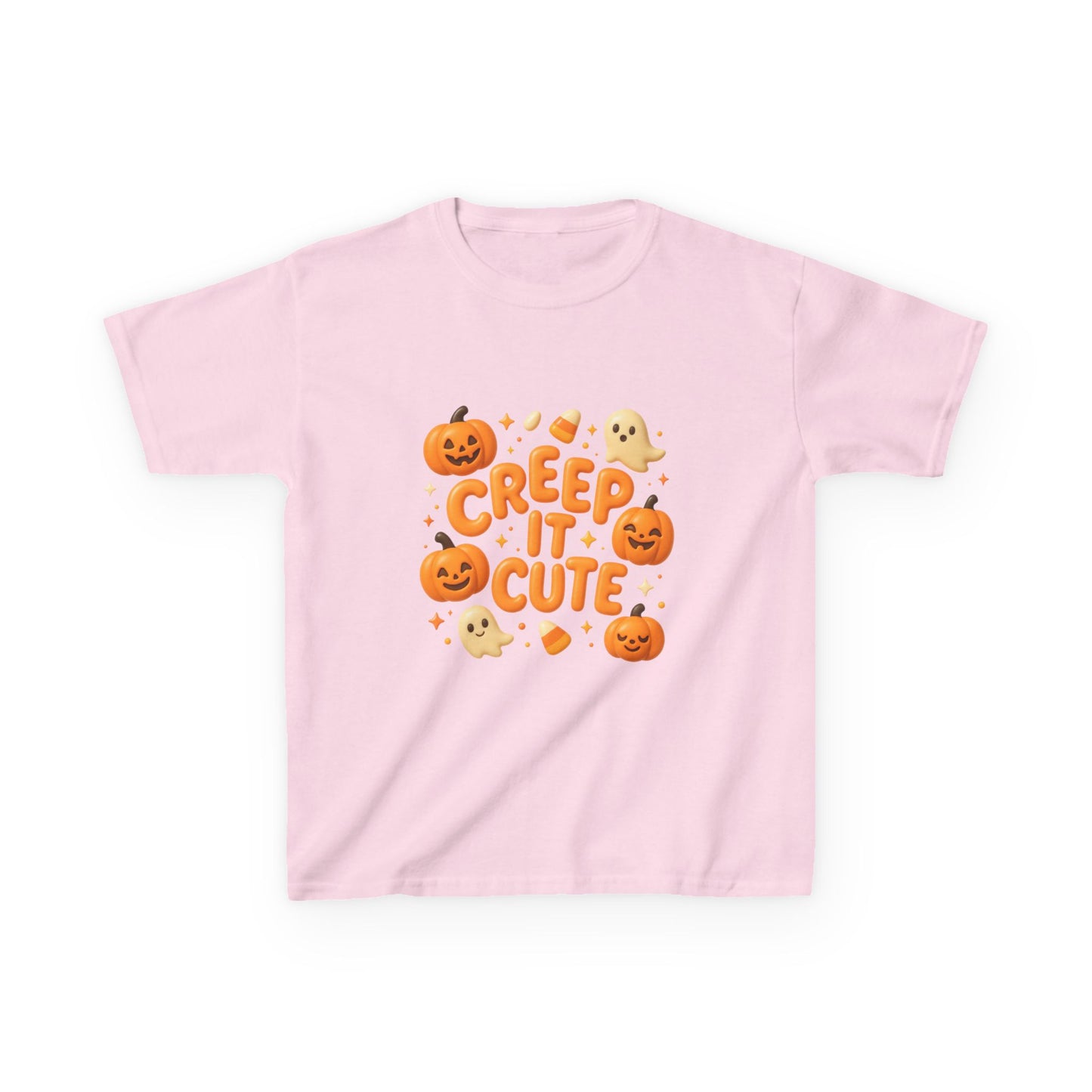 Kids Halloween Tee, Creep it Cute Kids T-Shirt, Spooky Fun Apparel, Halloween Costume Tee, Cute Trick or Treat Shirt, Clothing