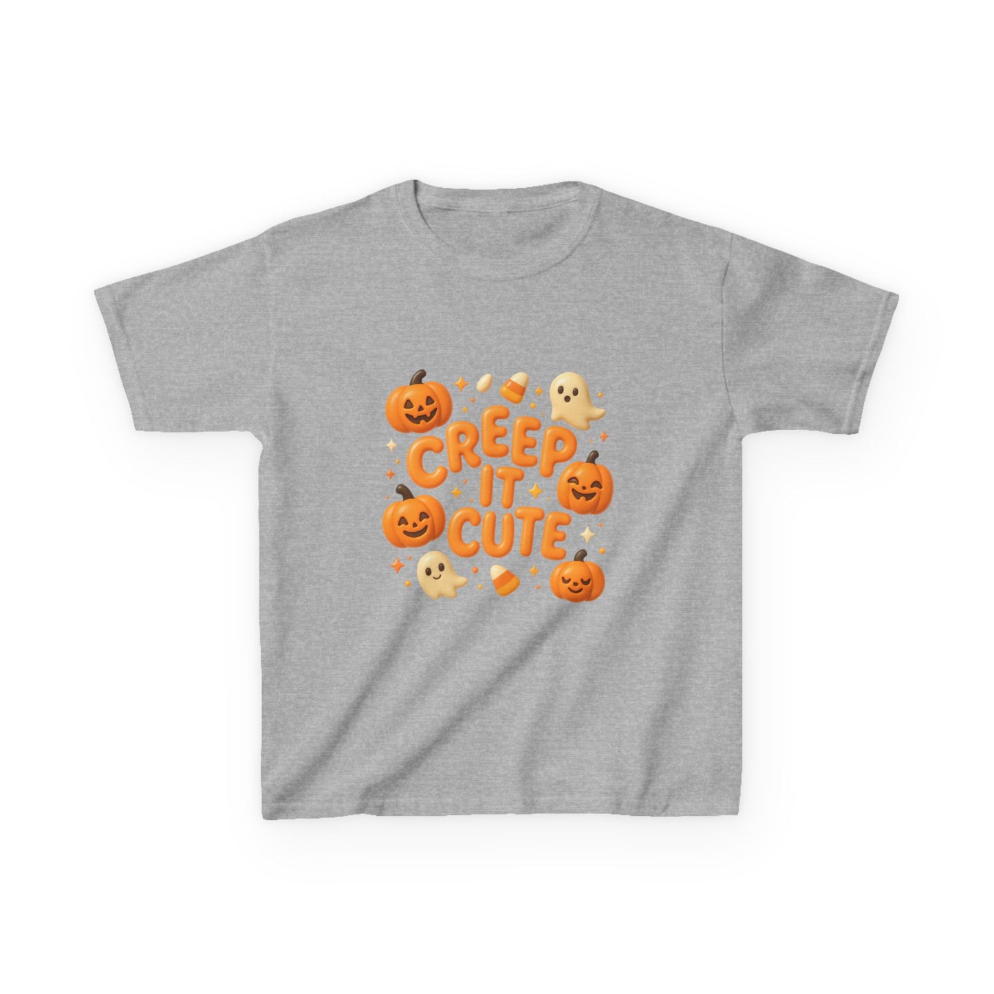 Kids Halloween Tee, Creep it Cute Kids T-Shirt, Spooky Fun Apparel, Halloween Costume Tee, Cute Trick or Treat Shirt, Clothing