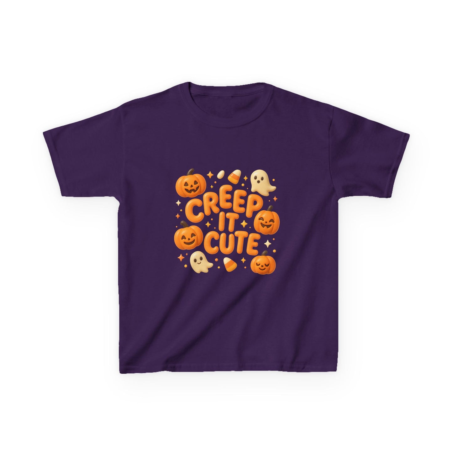Kids Halloween Tee, Creep it Cute Kids T-Shirt, Spooky Fun Apparel, Halloween Costume Tee, Cute Trick or Treat Shirt, Clothing