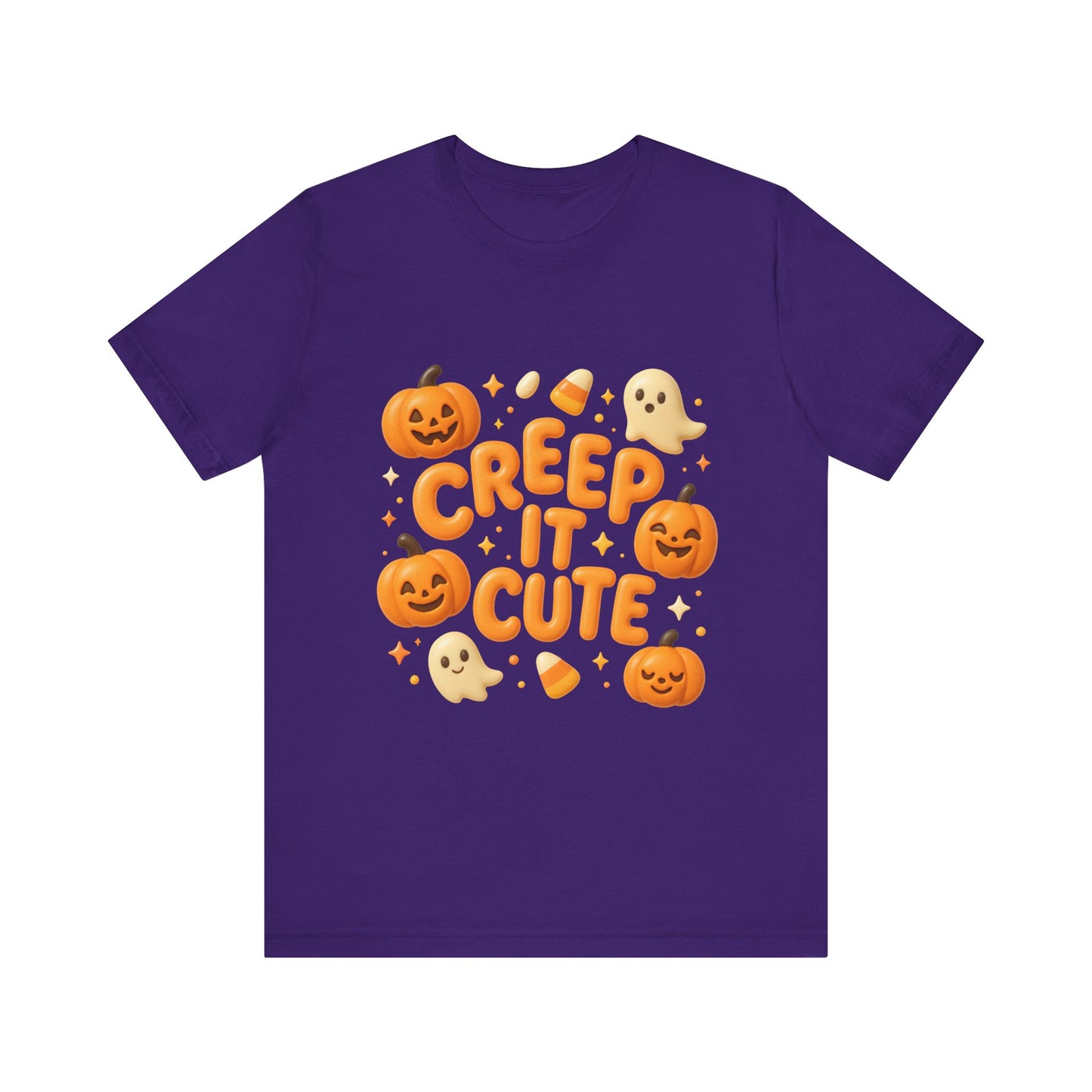 Halloween Graphic Tee, Cute Spooky Shirt, Unisex Pumpkin T-Shirt, Fall Fashion, Ghosts and Pumpkins Tee, Clothing