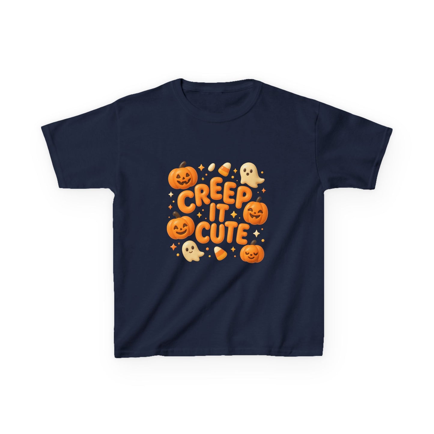Kids Halloween Tee, Creep it Cute Kids T-Shirt, Spooky Fun Apparel, Halloween Costume Tee, Cute Trick or Treat Shirt, Clothing