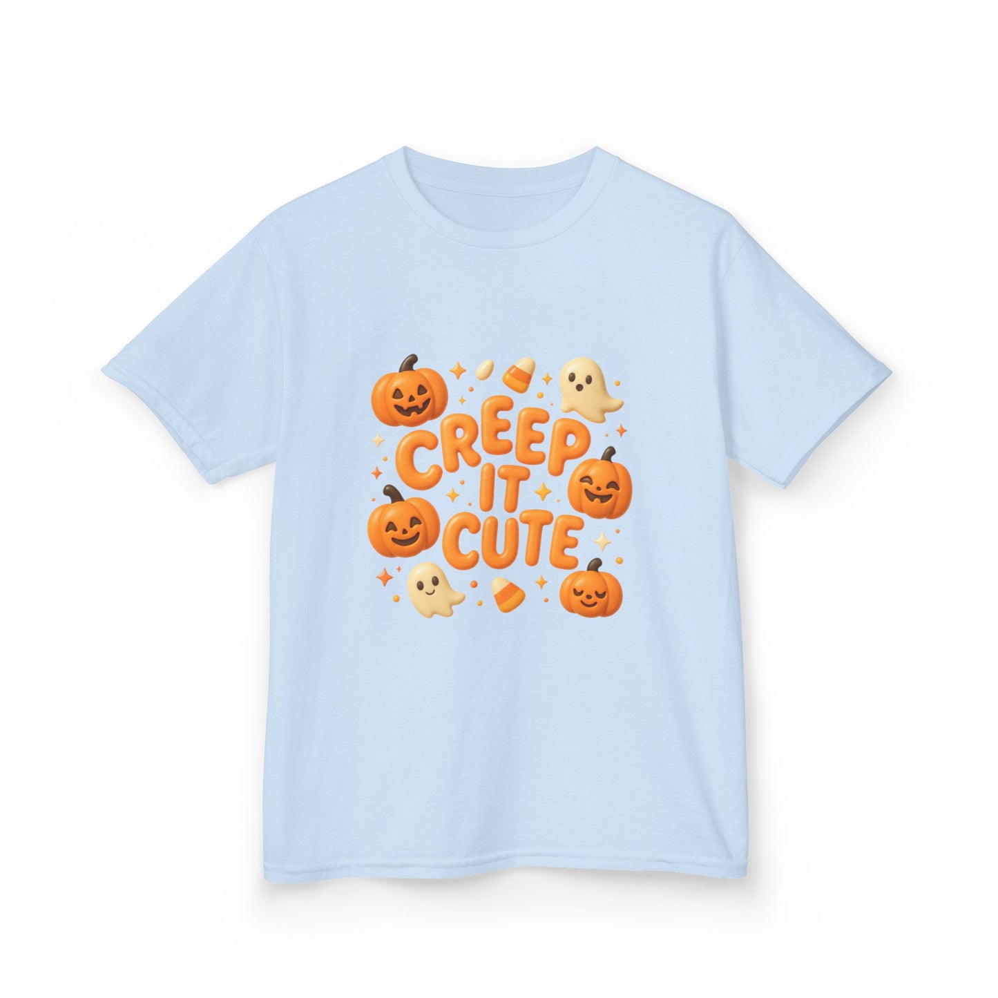 Kids Halloween Tee, Creep it Cute Kids T-Shirt, Spooky Fun Apparel, Halloween Costume Tee, Cute Trick or Treat Shirt, Clothing