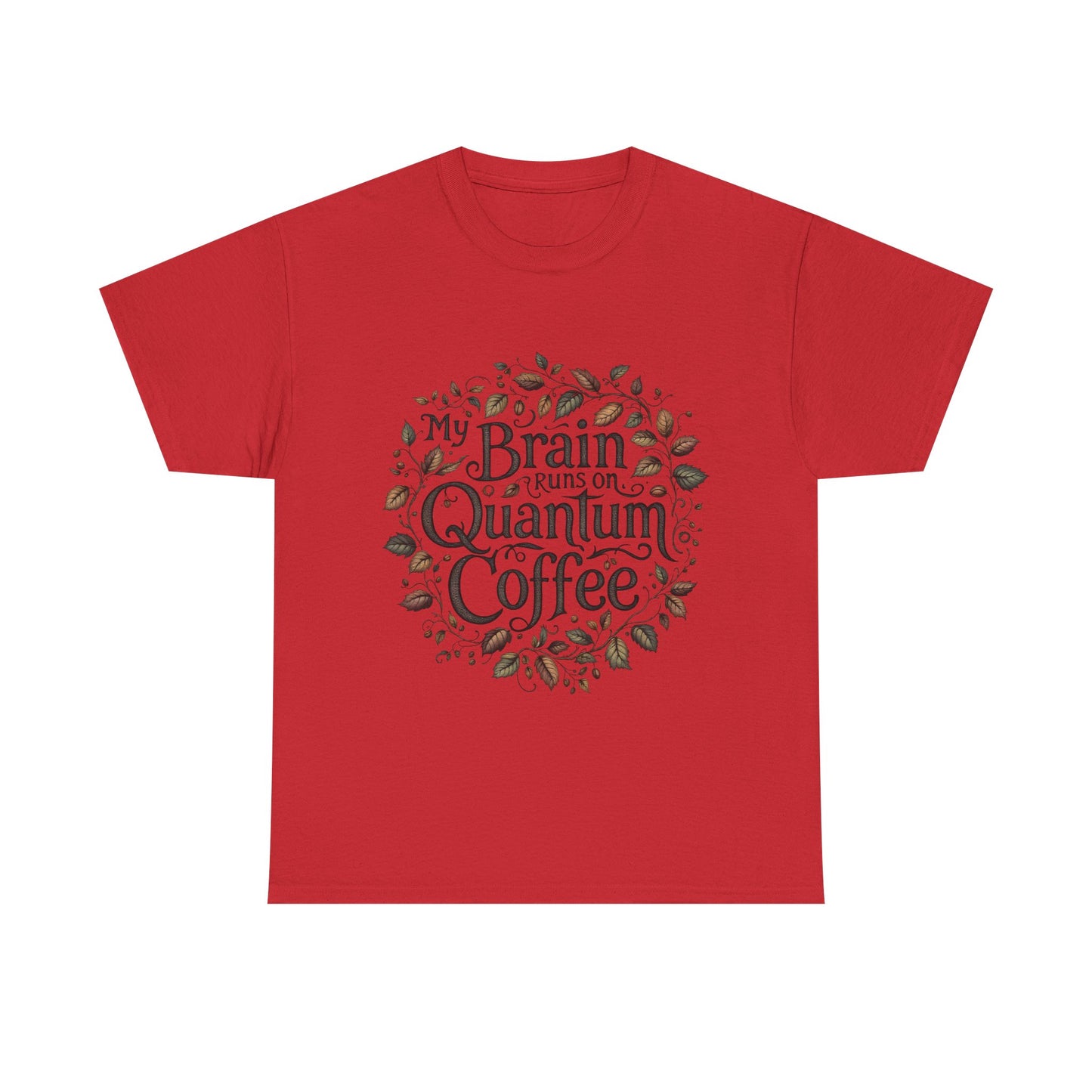 Quantum Coffee Unisex Tee, Fun Coffee Lover Shirt, Gift for Coffee Enthusiasts, Casual Everyday Wear, Unique Graphic T-Shirt, Clothing