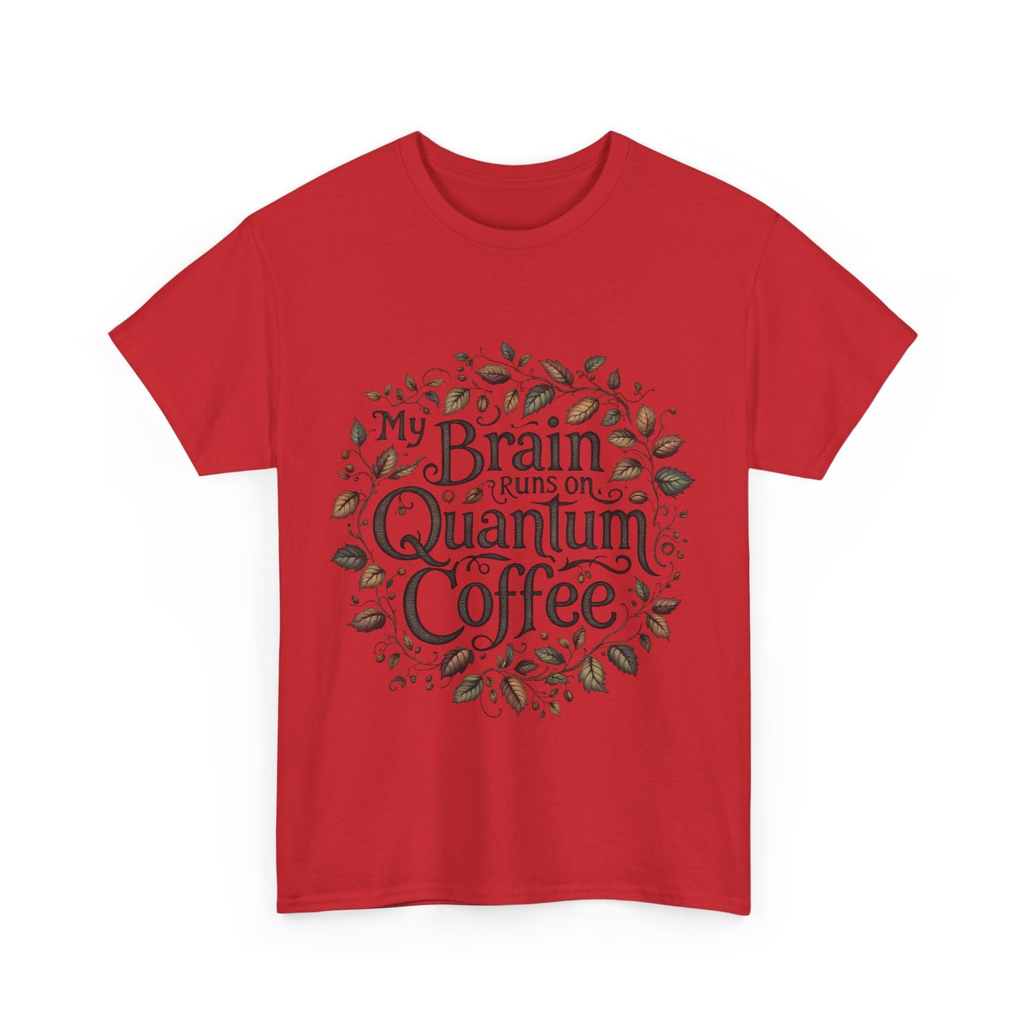 Quantum Coffee Unisex Tee, Fun Coffee Lover Shirt, Gift for Coffee Enthusiasts, Casual Everyday Wear, Unique Graphic T-Shirt, Clothing