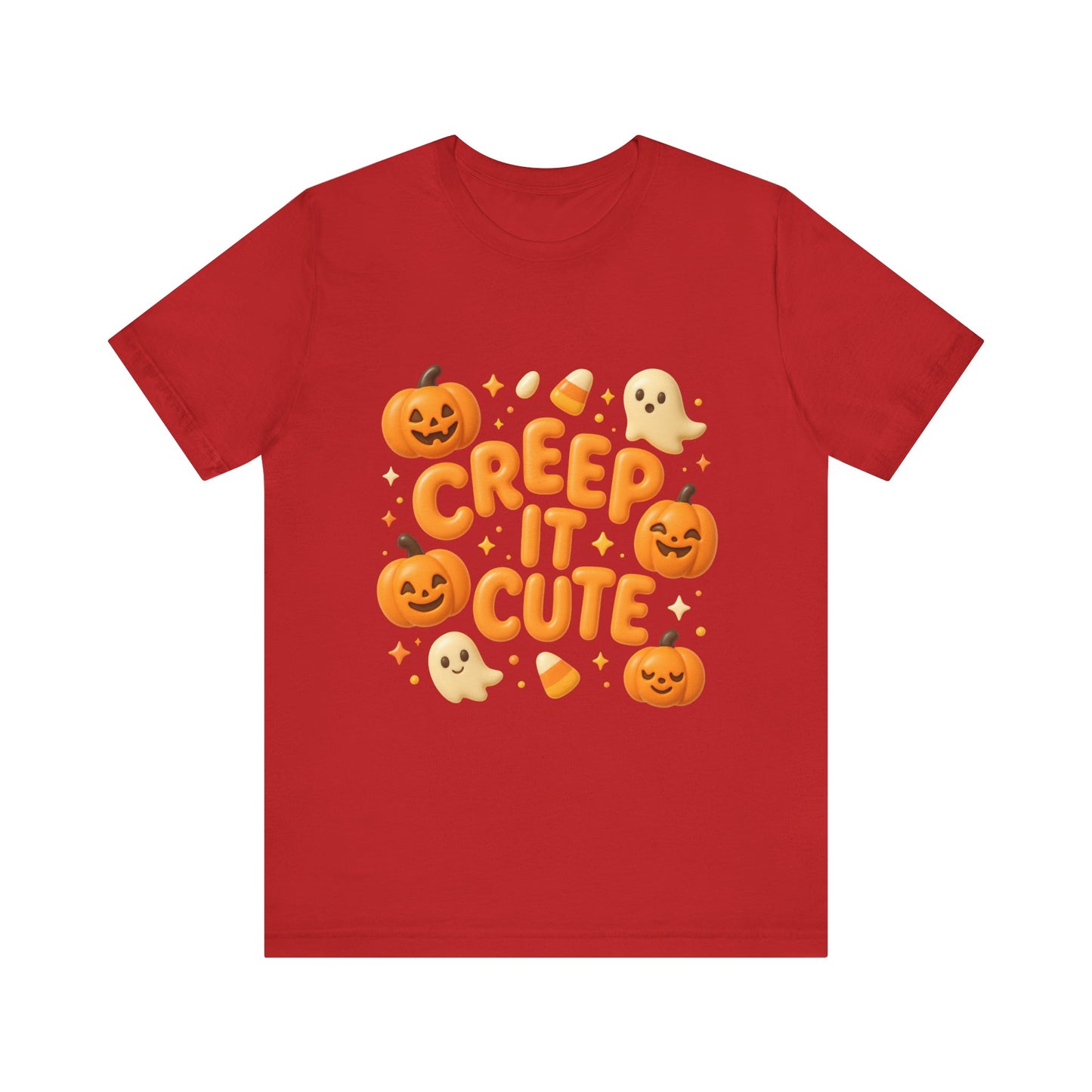 Halloween Graphic Tee, Cute Spooky Shirt, Unisex Pumpkin T-Shirt, Fall Fashion, Ghosts and Pumpkins Tee, Clothing