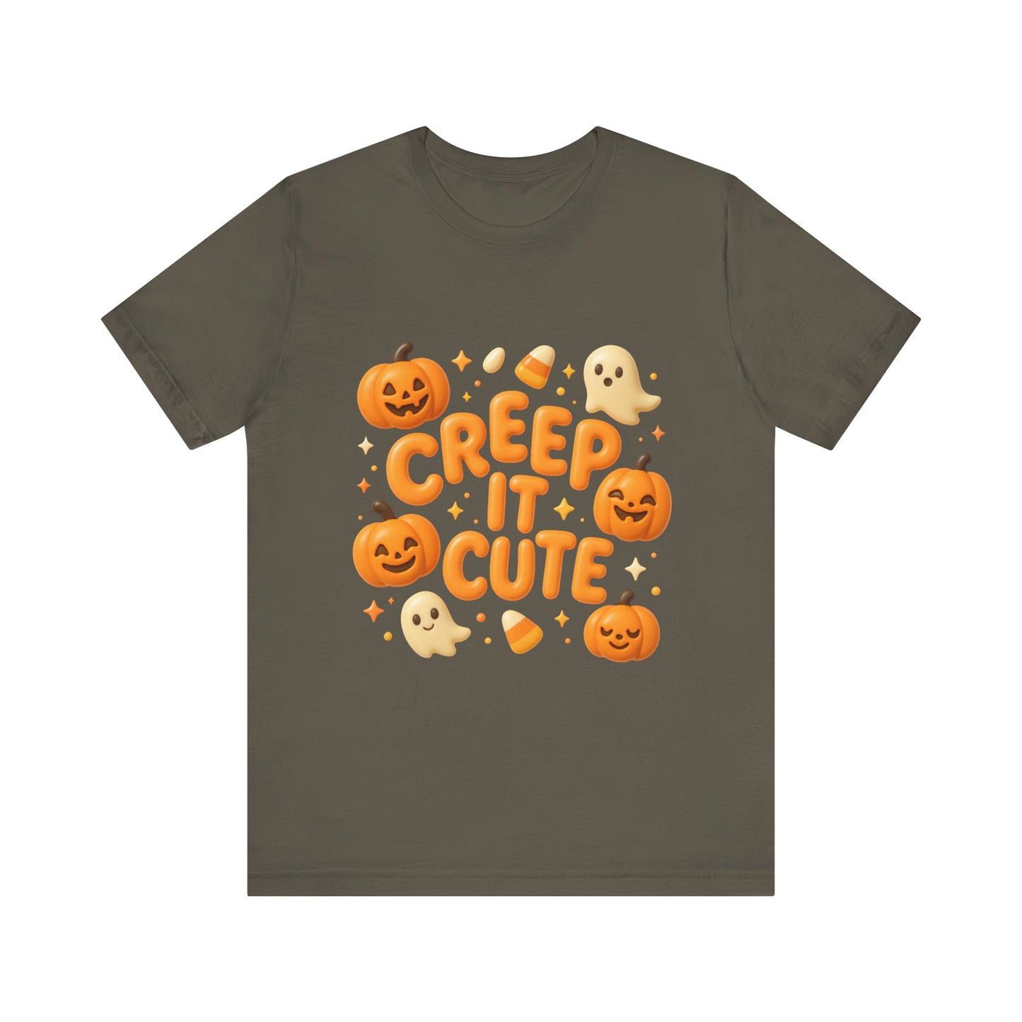 Halloween Graphic Tee, Cute Spooky Shirt, Unisex Pumpkin T-Shirt, Fall Fashion, Ghosts and Pumpkins Tee, Clothing