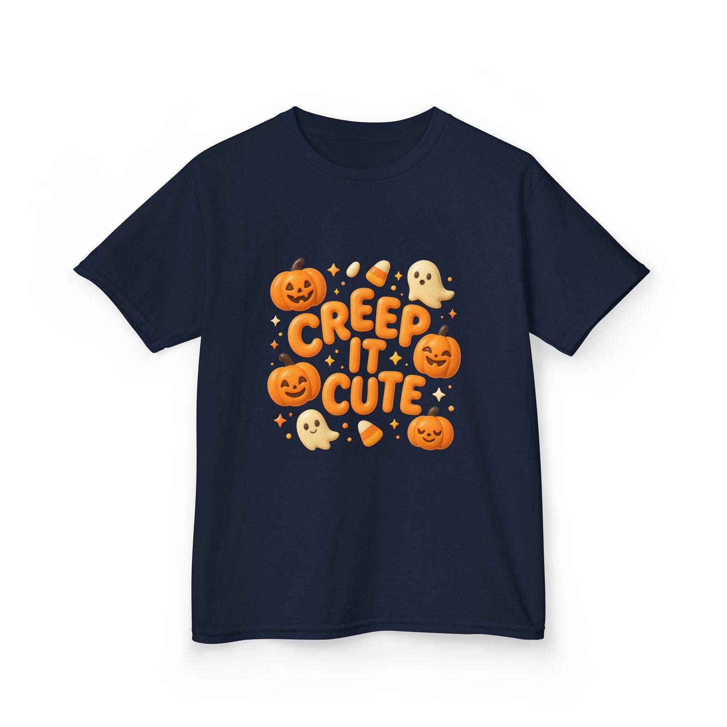 Kids Halloween Tee, Creep it Cute Kids T-Shirt, Spooky Fun Apparel, Halloween Costume Tee, Cute Trick or Treat Shirt, Clothing