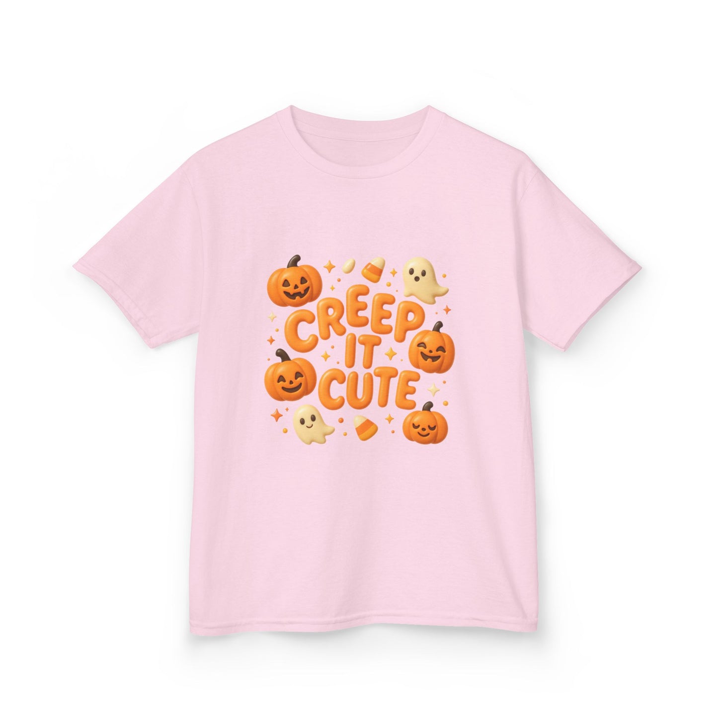 Kids Halloween Tee, Creep it Cute Kids T-Shirt, Spooky Fun Apparel, Halloween Costume Tee, Cute Trick or Treat Shirt, Clothing
