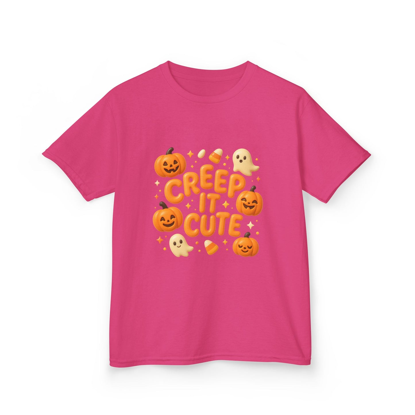 Kids Halloween Tee, Creep it Cute Kids T-Shirt, Spooky Fun Apparel, Halloween Costume Tee, Cute Trick or Treat Shirt, Clothing