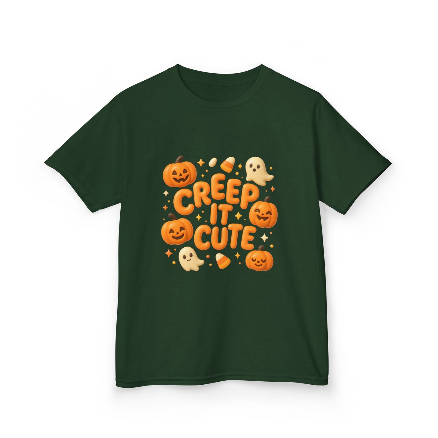 Kids Halloween Tee, Creep it Cute Kids T-Shirt, Spooky Fun Apparel, Halloween Costume Tee, Cute Trick or Treat Shirt, Clothing