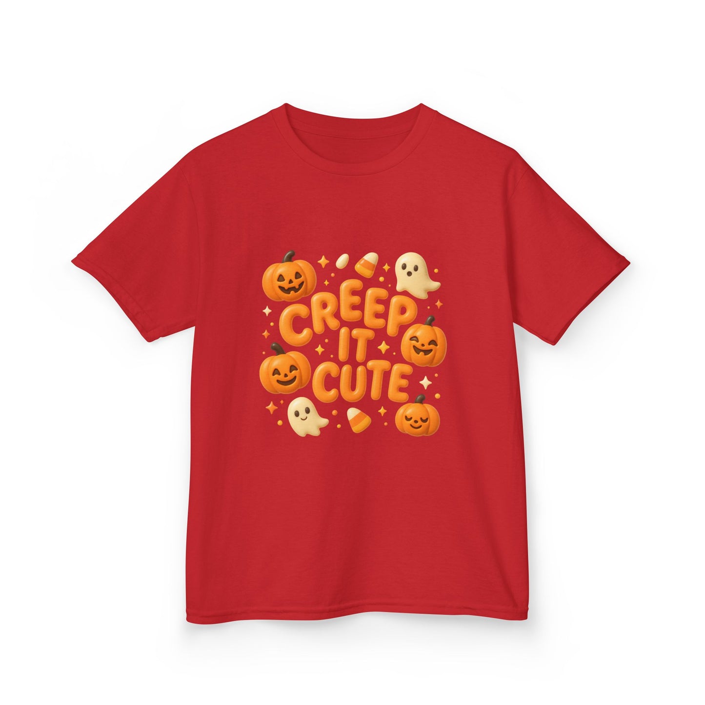 Kids Halloween Tee, Creep it Cute Kids T-Shirt, Spooky Fun Apparel, Halloween Costume Tee, Cute Trick or Treat Shirt, Clothing