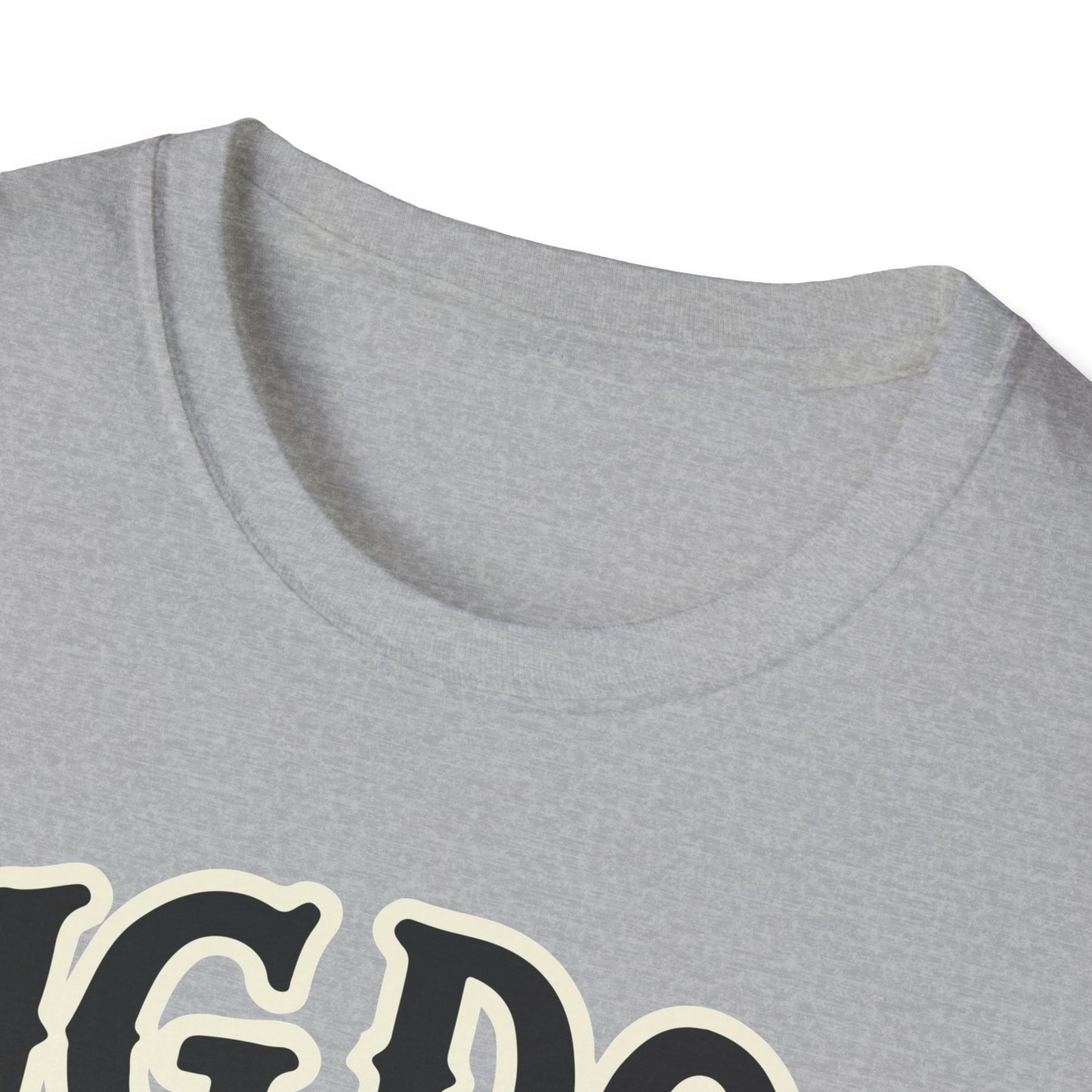 Unisex Softstyle T-Shirt,big dog bigger heart,
