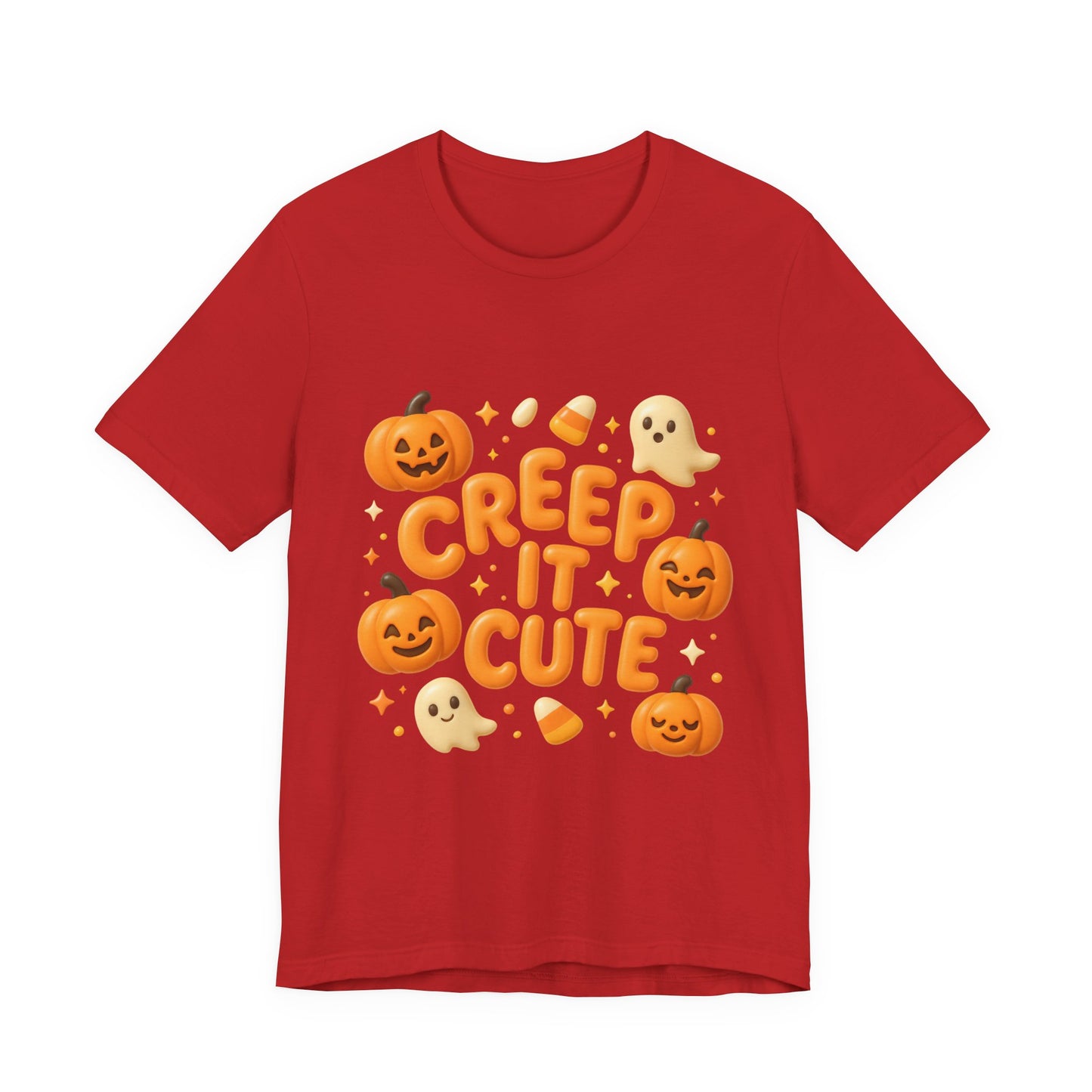 Halloween Graphic Tee, Cute Spooky Shirt, Unisex Pumpkin T-Shirt, Fall Fashion, Ghosts and Pumpkins Tee, Clothing