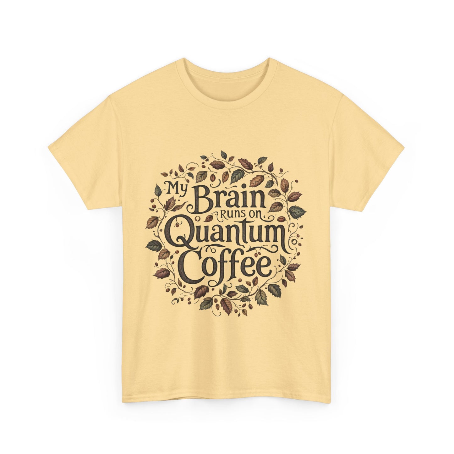 Quantum Coffee Unisex Tee, Fun Coffee Lover Shirt, Gift for Coffee Enthusiasts, Casual Everyday Wear, Unique Graphic T-Shirt, Clothing