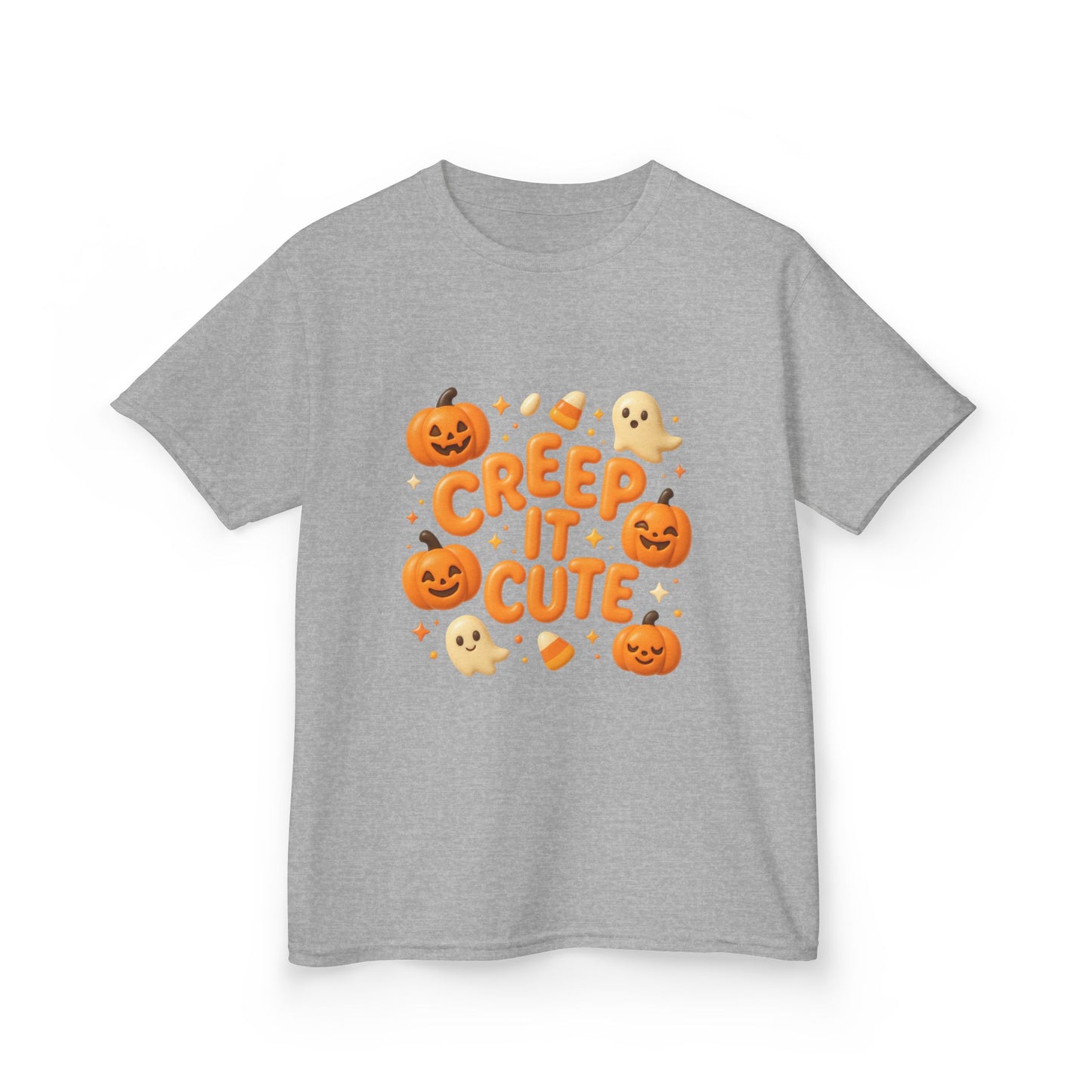 Kids Halloween Tee, Creep it Cute Kids T-Shirt, Spooky Fun Apparel, Halloween Costume Tee, Cute Trick or Treat Shirt, Clothing