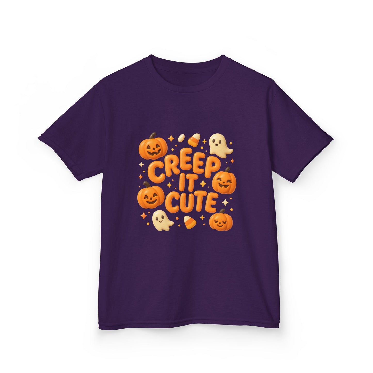 Kids Halloween Tee, Creep it Cute Kids T-Shirt, Spooky Fun Apparel, Halloween Costume Tee, Cute Trick or Treat Shirt, Clothing