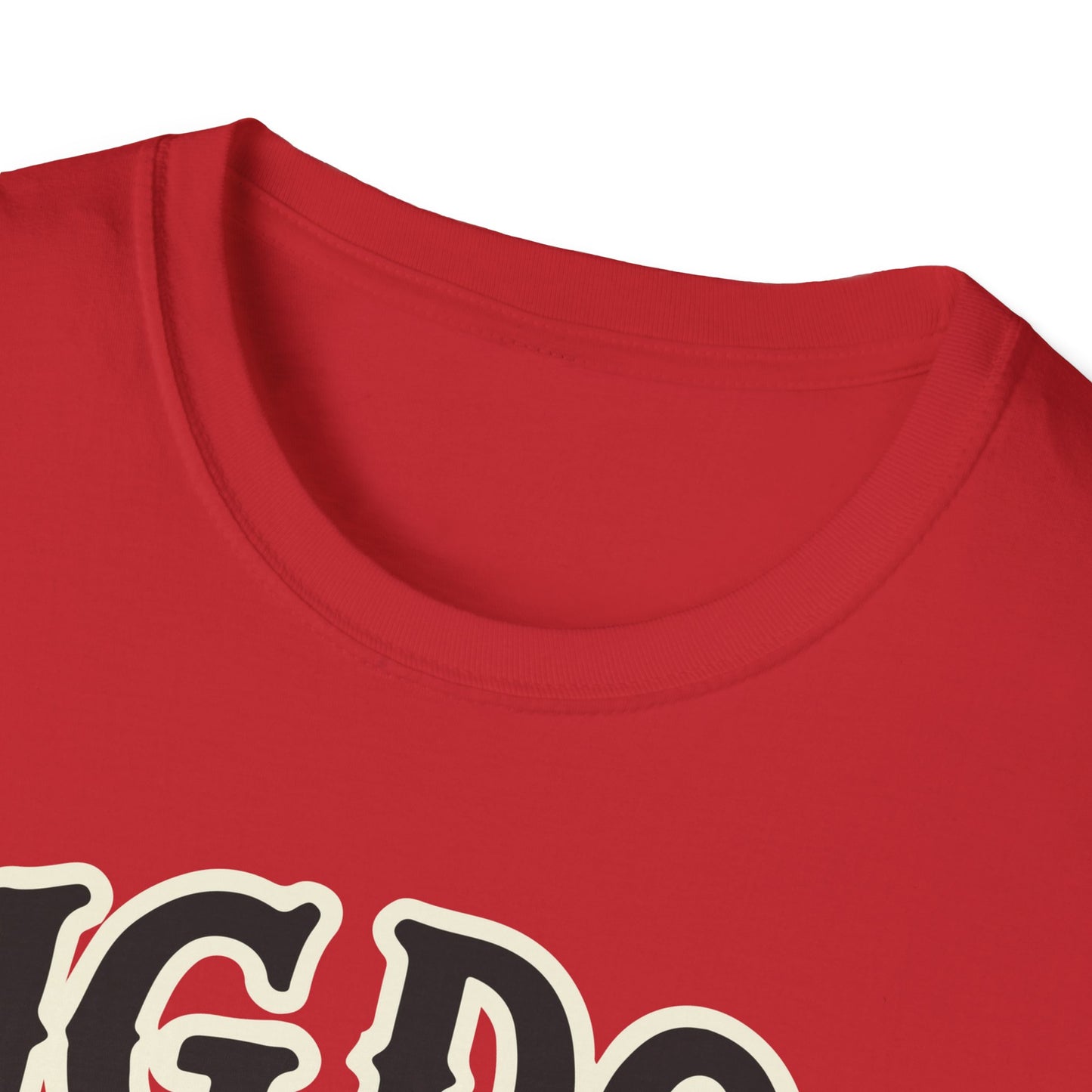 Unisex Softstyle T-Shirt,big dog bigger heart,