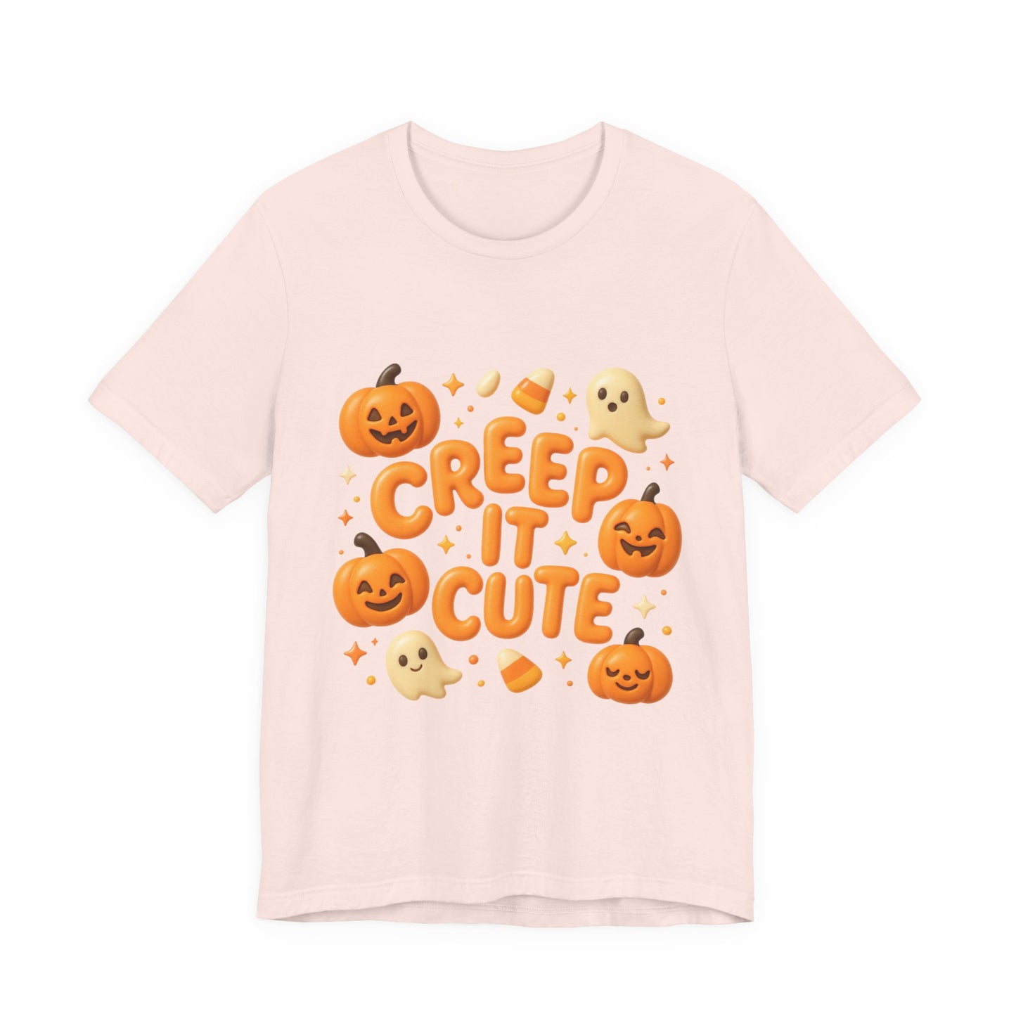 Halloween Graphic Tee, Cute Spooky Shirt, Unisex Pumpkin T-Shirt, Fall Fashion, Ghosts and Pumpkins Tee, Clothing