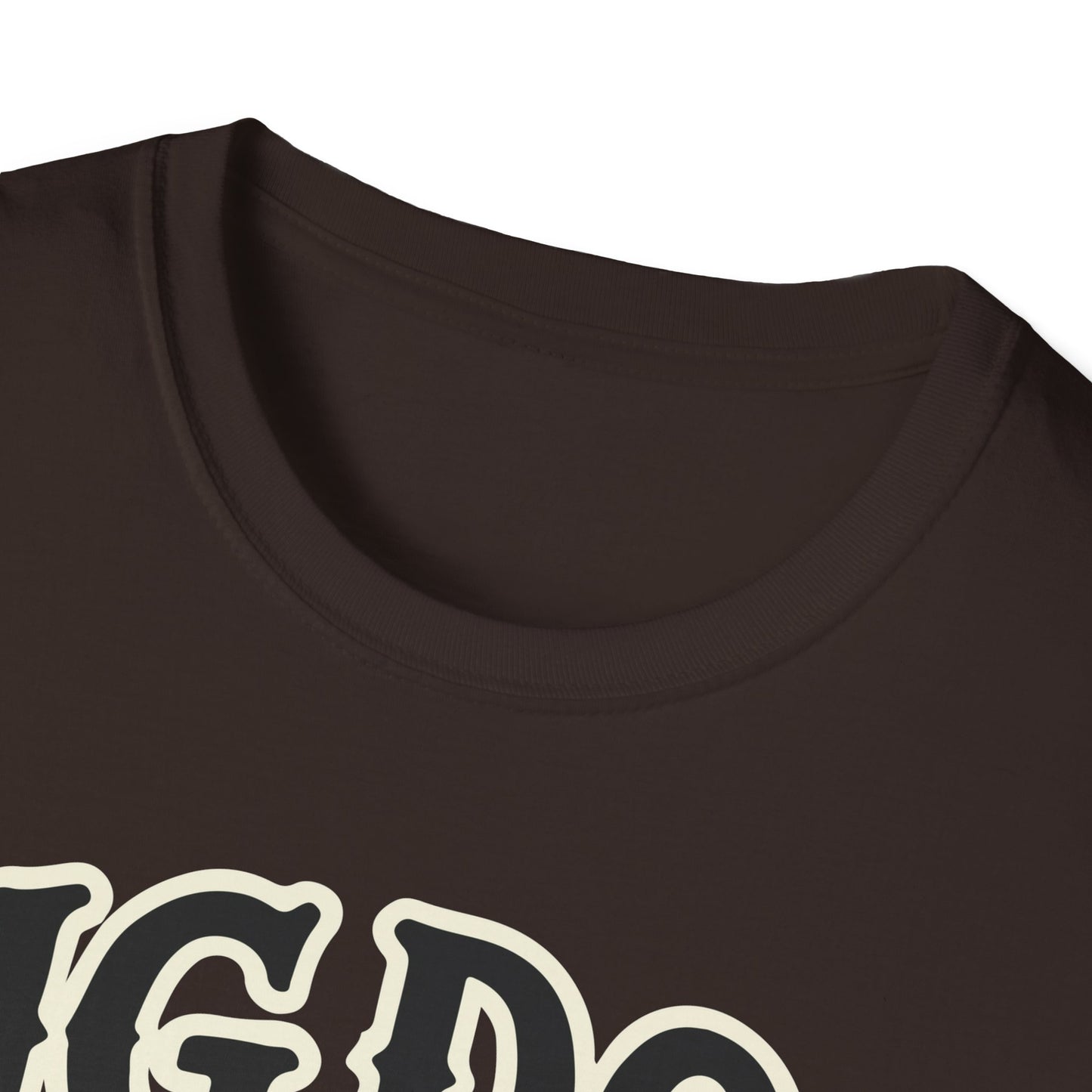 Unisex Softstyle T-Shirt,big dog bigger heart,