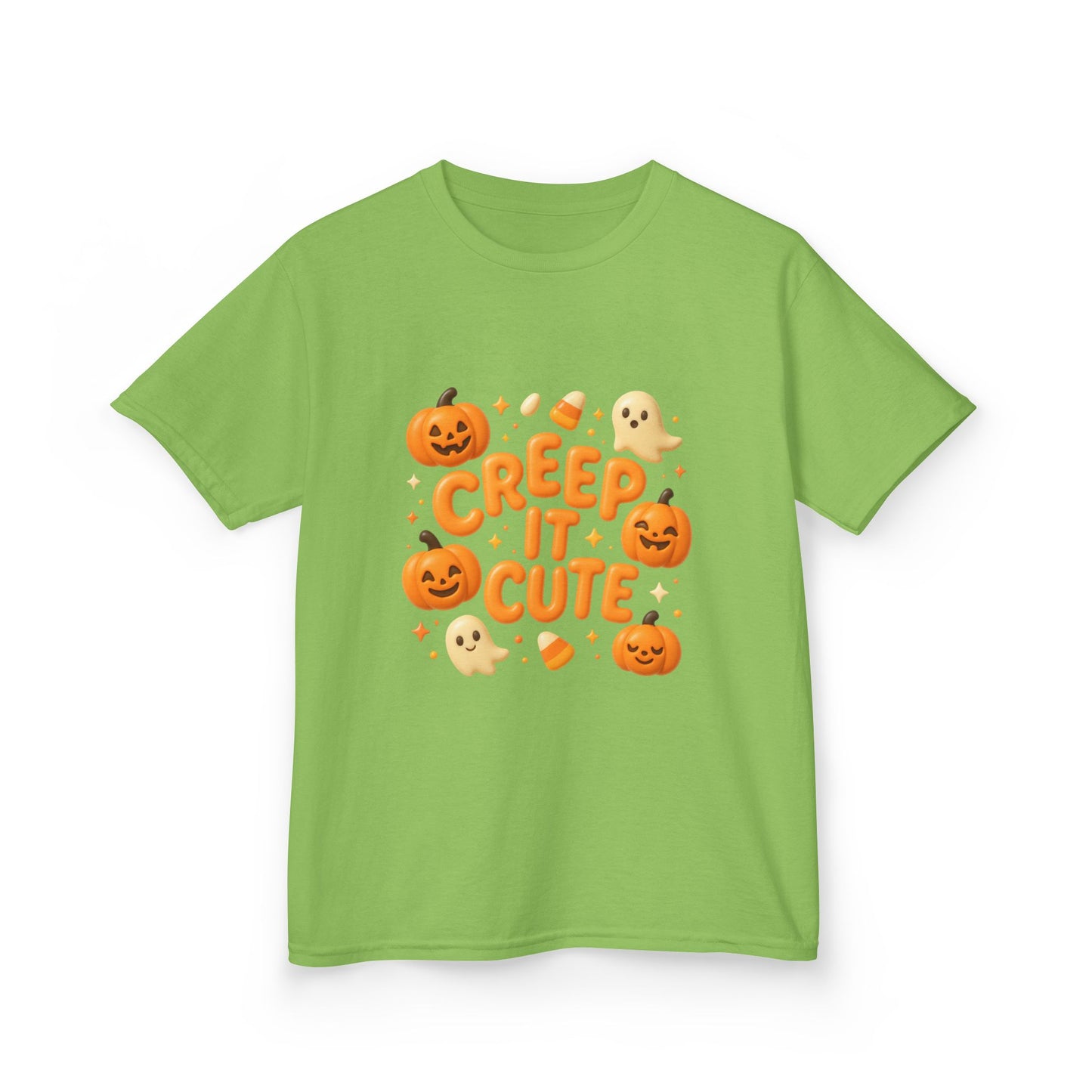 Kids Halloween Tee, Creep it Cute Kids T-Shirt, Spooky Fun Apparel, Halloween Costume Tee, Cute Trick or Treat Shirt, Clothing