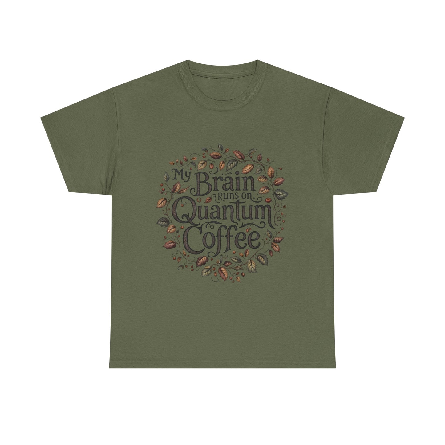 Quantum Coffee Unisex Tee, Fun Coffee Lover Shirt, Gift for Coffee Enthusiasts, Casual Everyday Wear, Unique Graphic T-Shirt, Clothing