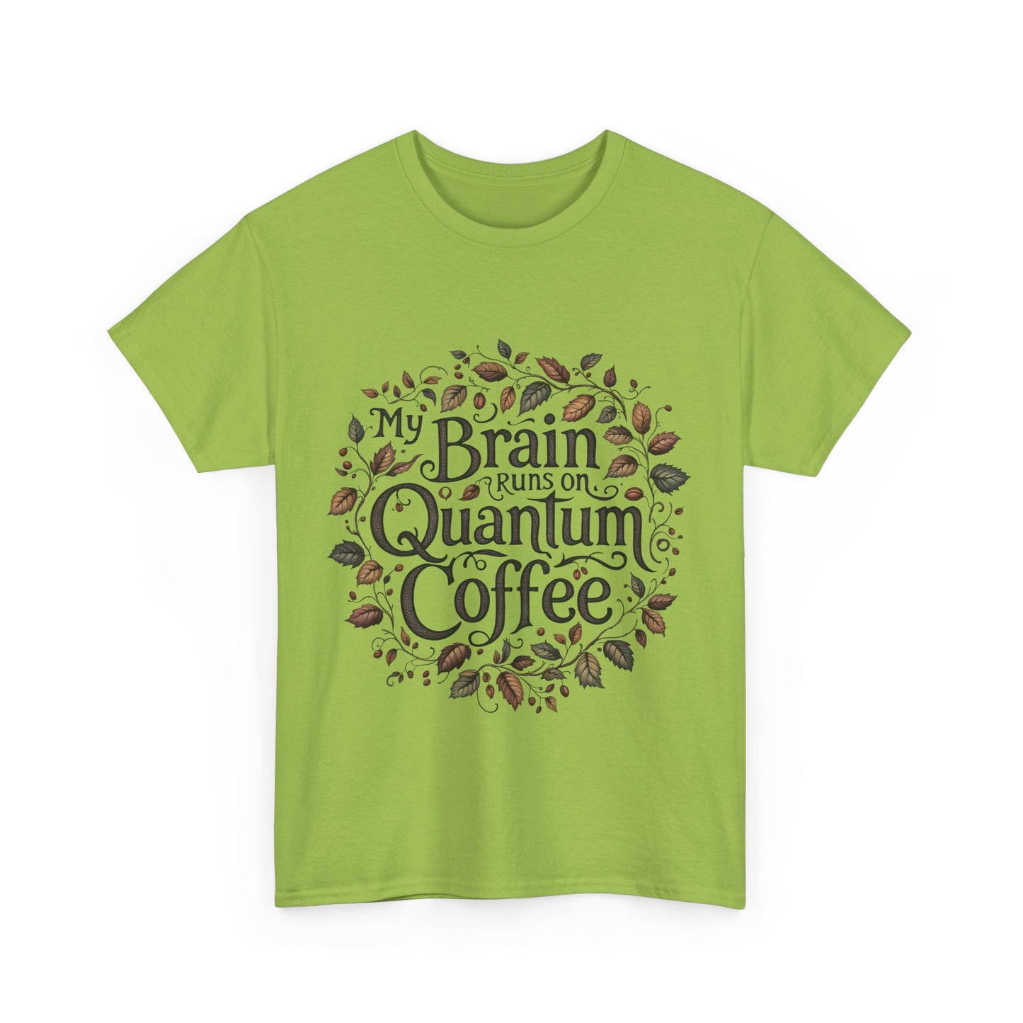 Quantum Coffee Unisex Tee, Fun Coffee Lover Shirt, Gift for Coffee Enthusiasts, Casual Everyday Wear, Unique Graphic T-Shirt, Clothing