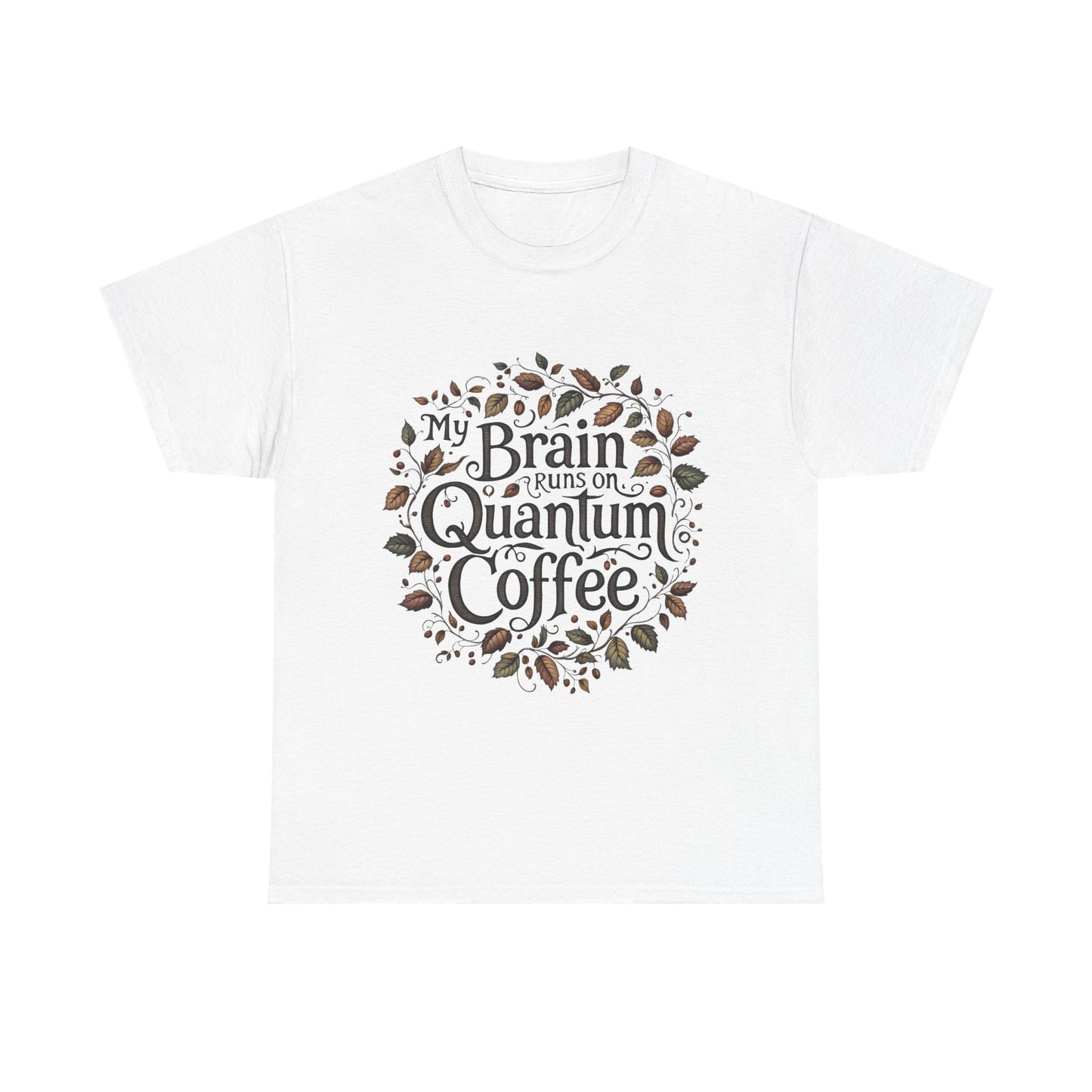 Quantum Coffee Unisex Tee, Fun Coffee Lover Shirt, Gift for Coffee Enthusiasts, Casual Everyday Wear, Unique Graphic T-Shirt, Clothing