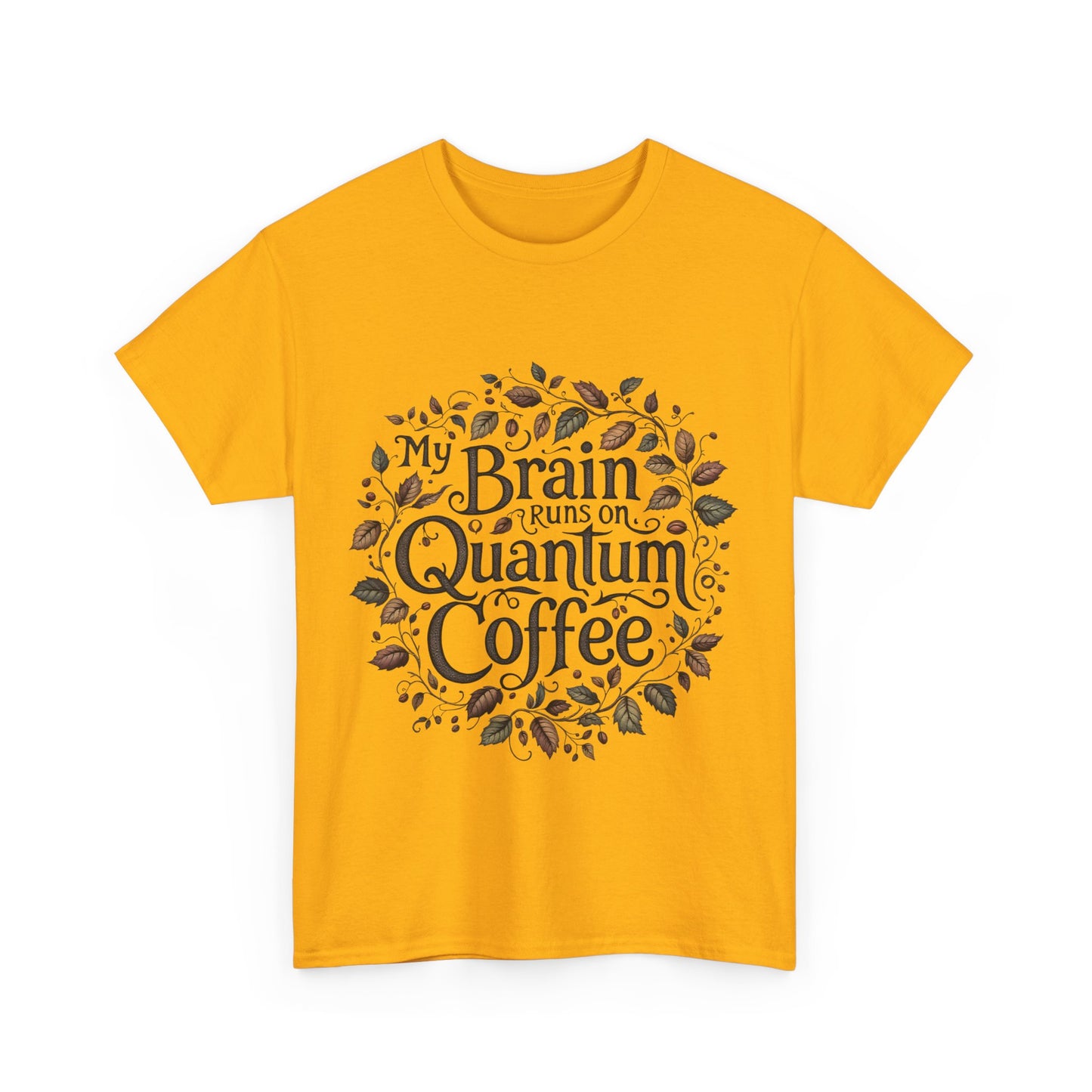 Quantum Coffee Unisex Tee, Fun Coffee Lover Shirt, Gift for Coffee Enthusiasts, Casual Everyday Wear, Unique Graphic T-Shirt, Clothing