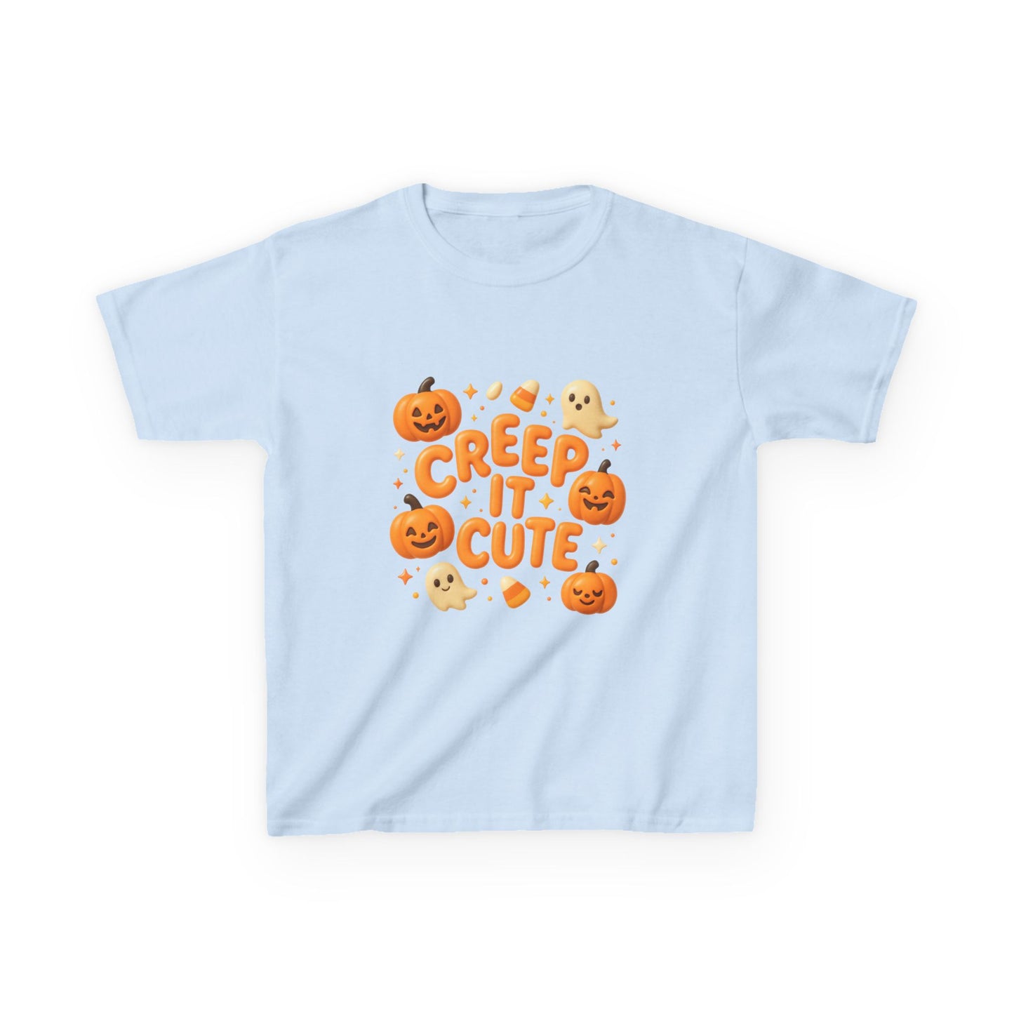 Kids Halloween Tee, Creep it Cute Kids T-Shirt, Spooky Fun Apparel, Halloween Costume Tee, Cute Trick or Treat Shirt, Clothing