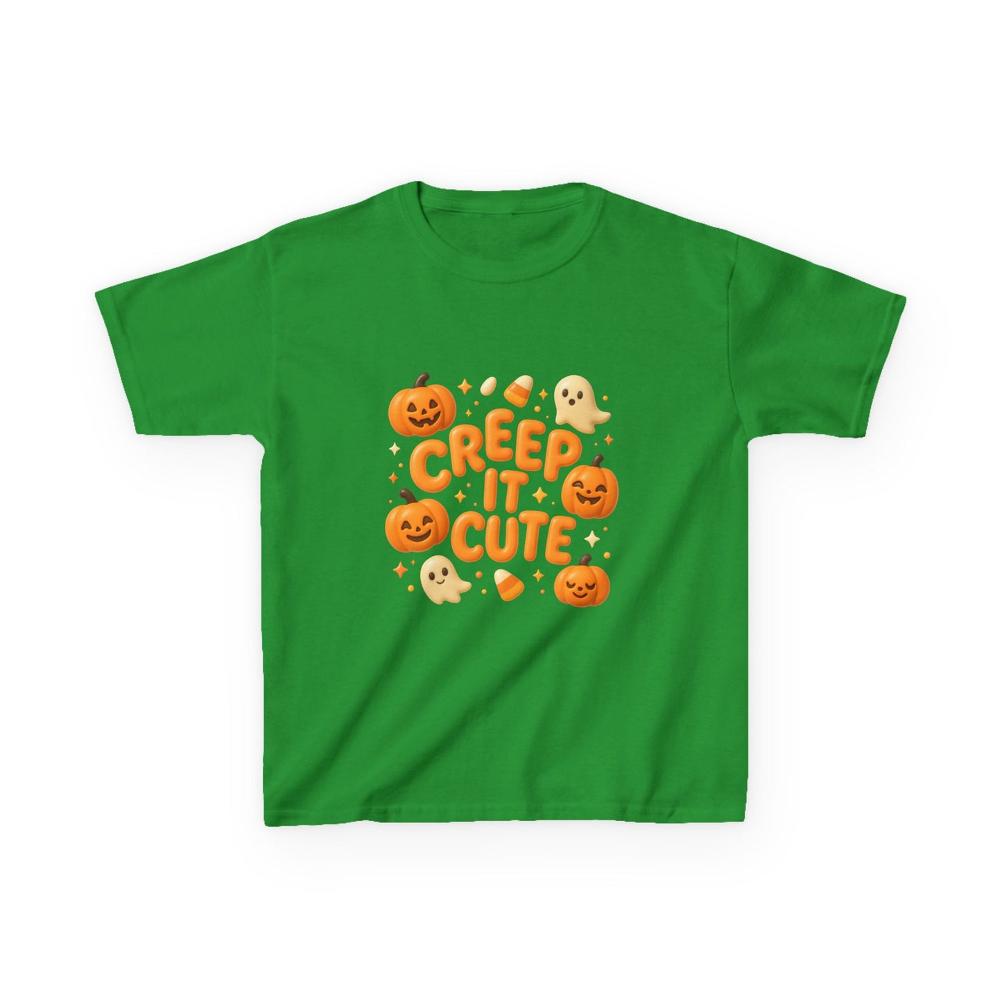 Kids Halloween Tee, Creep it Cute Kids T-Shirt, Spooky Fun Apparel, Halloween Costume Tee, Cute Trick or Treat Shirt, Clothing