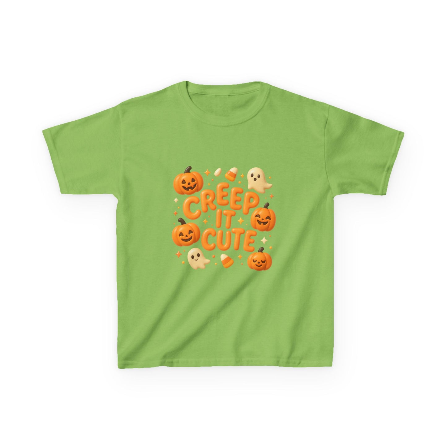 Kids Halloween Tee, Creep it Cute Kids T-Shirt, Spooky Fun Apparel, Halloween Costume Tee, Cute Trick or Treat Shirt, Clothing