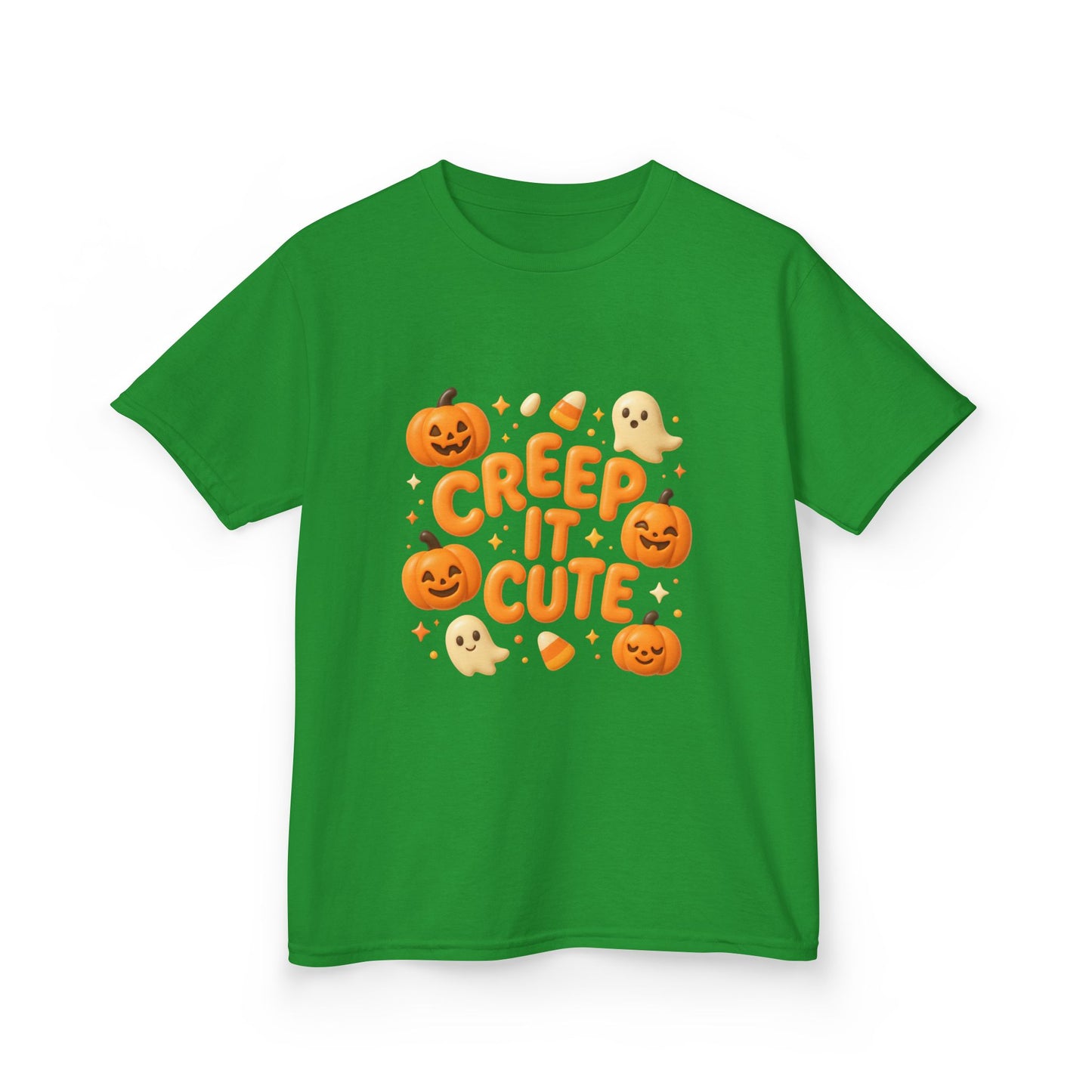 Kids Halloween Tee, Creep it Cute Kids T-Shirt, Spooky Fun Apparel, Halloween Costume Tee, Cute Trick or Treat Shirt, Clothing