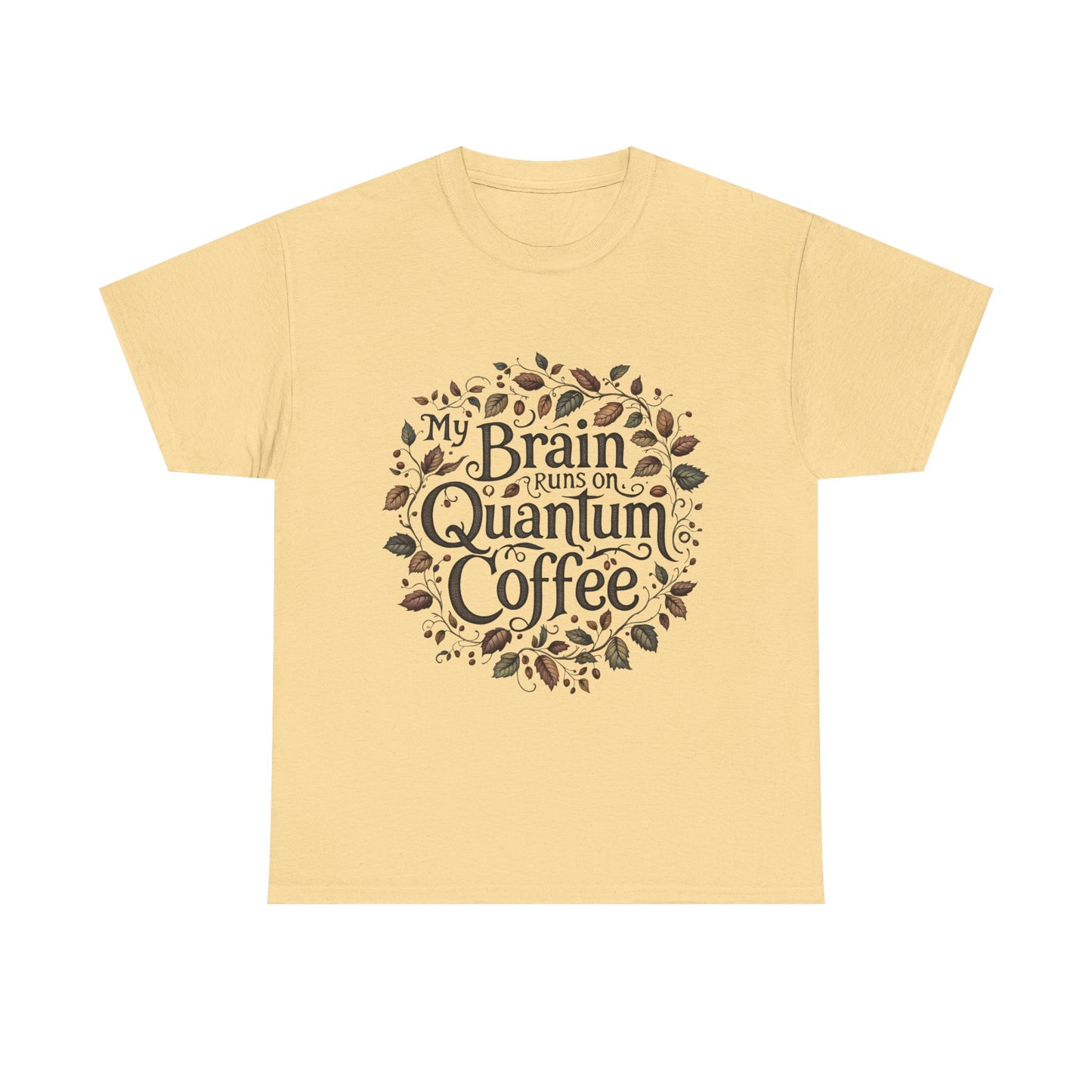 Quantum Coffee Unisex Tee, Fun Coffee Lover Shirt, Gift for Coffee Enthusiasts, Casual Everyday Wear, Unique Graphic T-Shirt, Clothing