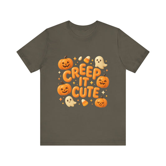 Halloween Graphic Tee, Cute Spooky Shirt, Unisex Pumpkin T-Shirt, Fall Fashion, Ghosts and Pumpkins Tee, Clothing